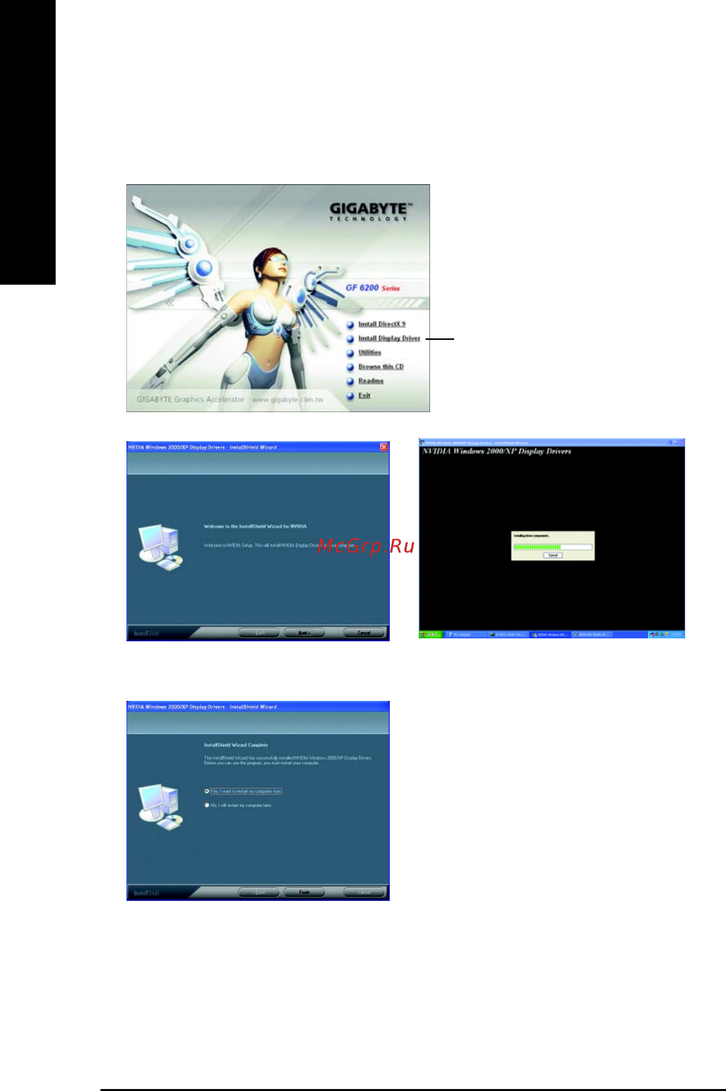 Gigabyte GV-NX62TC256DS [14/68] English