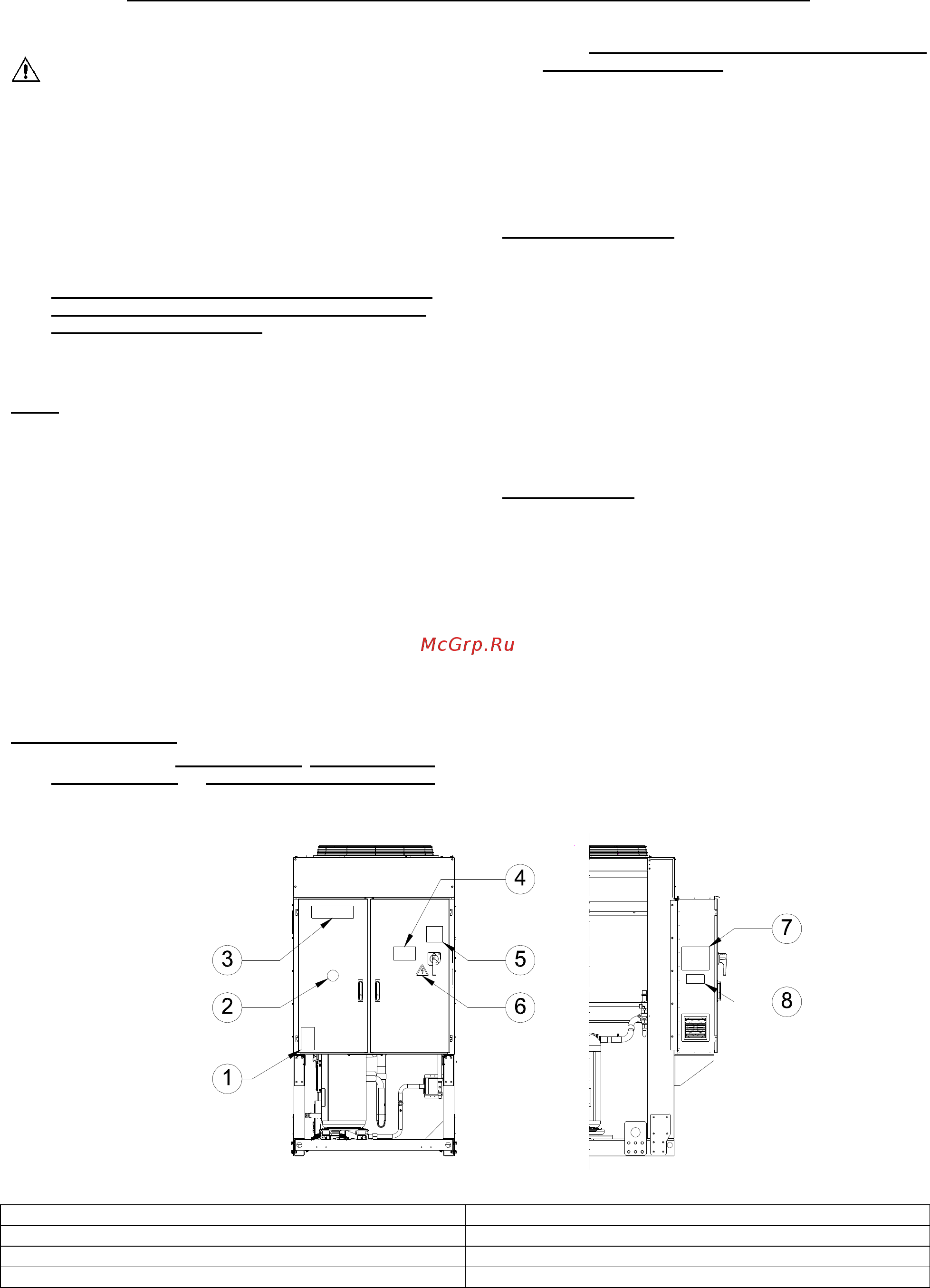 Daikin EWYQ230F-XS [158/208] Ábra 1 az elektromos burokaltokra elhelyezett címkék értelmezése