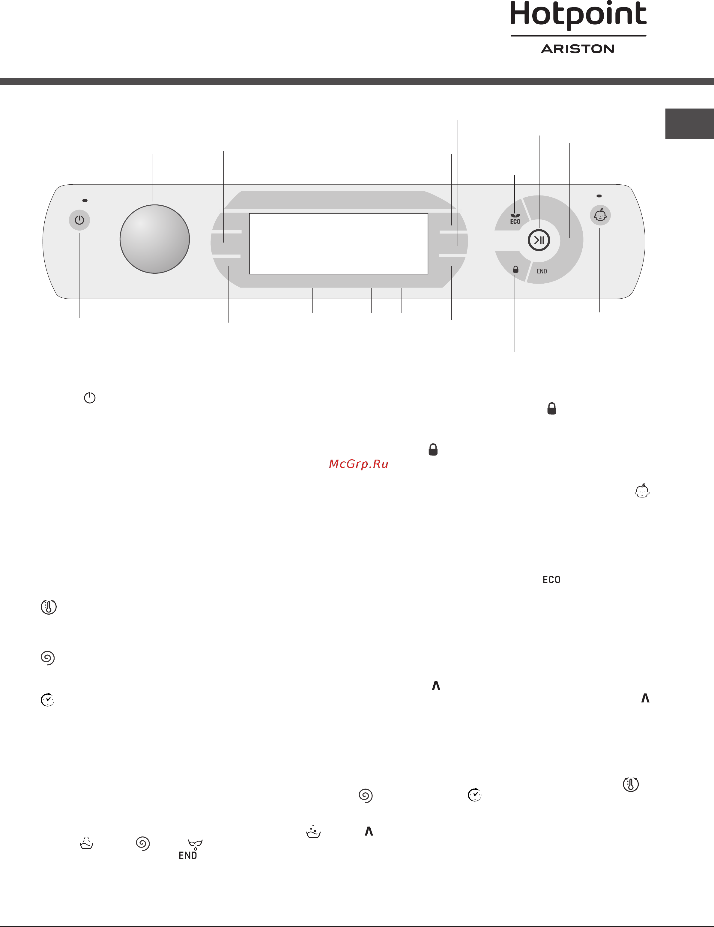 Hotpoint-Ariston AQ90D 29 [41/48] Дисплей