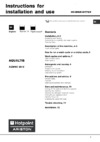 Hotpoint-Ariston AQM9D 29 U Инструкция по эксплуатации