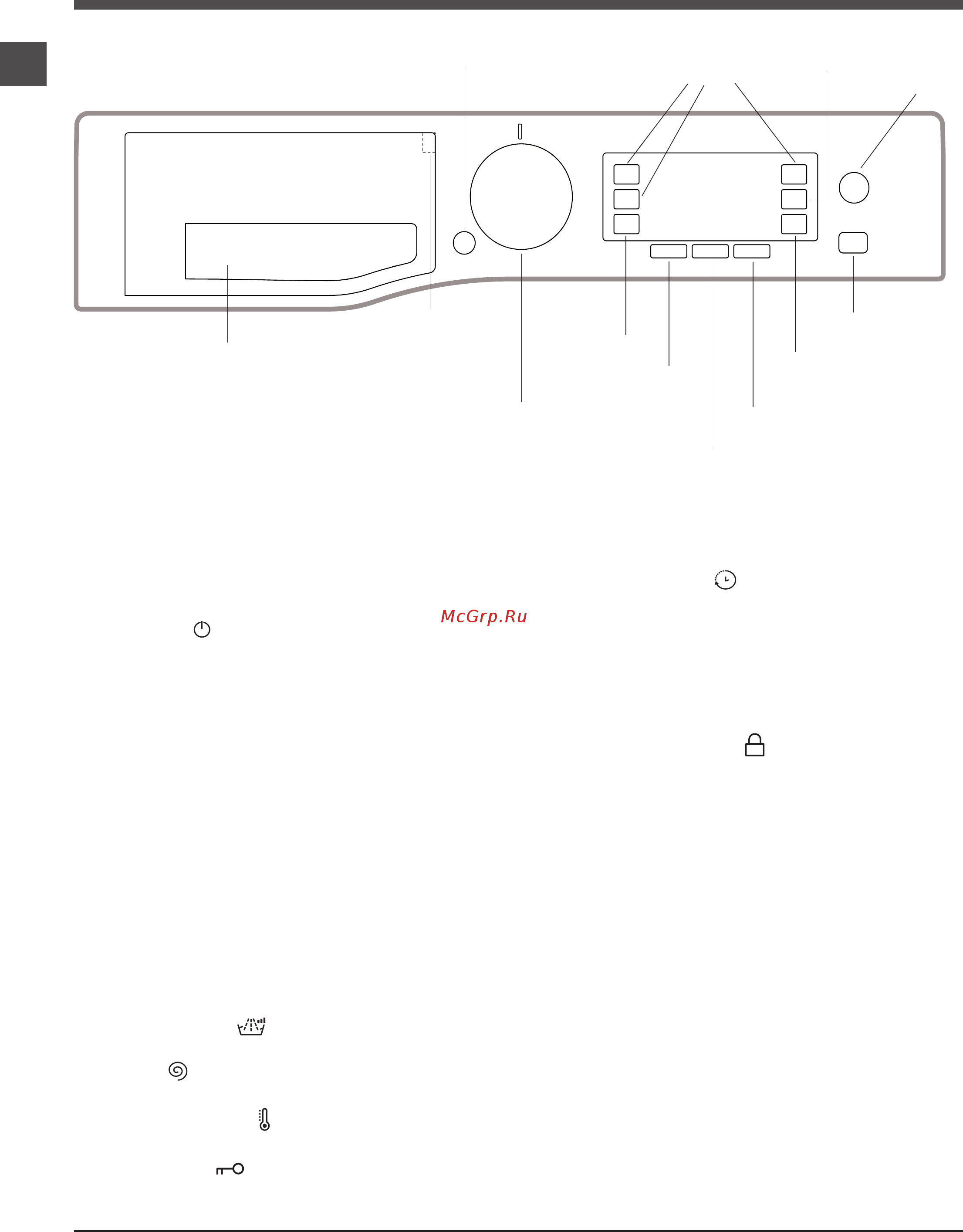 Hotpoint-Ariston RPD 826 DX EU [6/48] Description of the washing machine