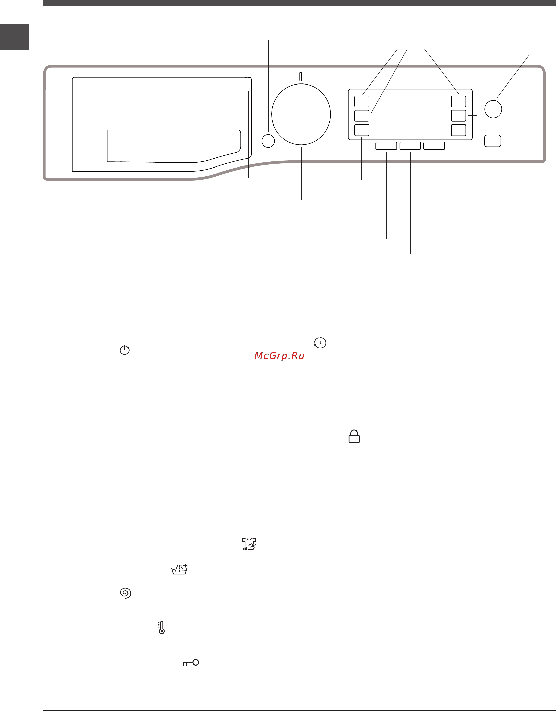 Hotpoint-Ariston RSPD 622 [42/48] Кир жуугуч машинаны сүрөттөө
