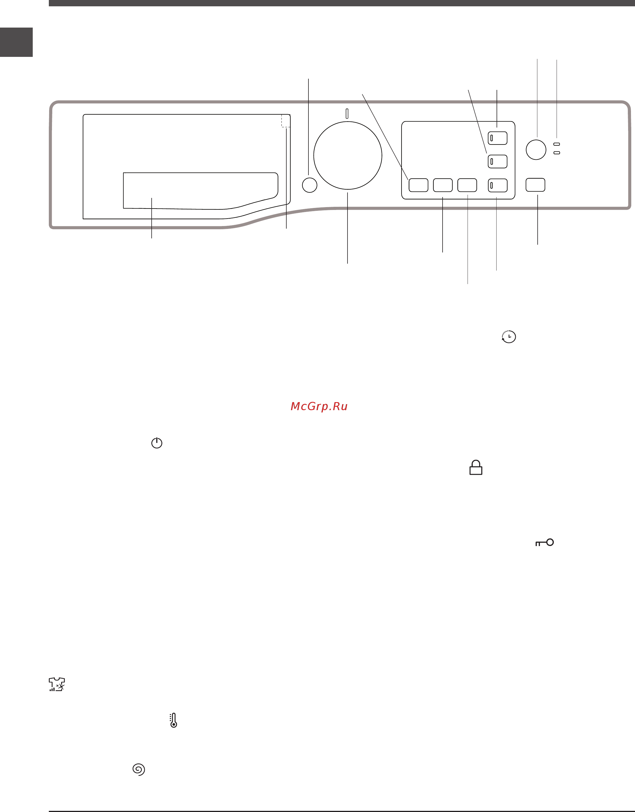 Hotpoint-Ariston RSPG 723 D [16/24] Описание стиральной машины