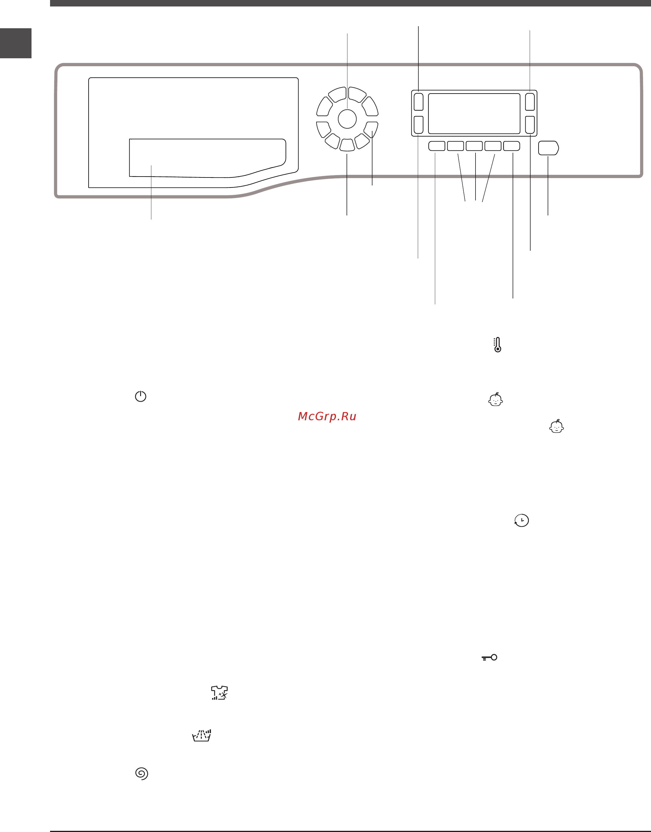 Hotpoint-Ariston VMD 11229 B [4/48] Описание стиральной машины