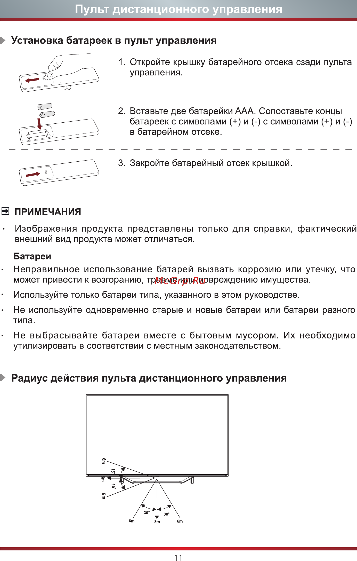 Hisense 55A7500F Инструкция по эксплуатации онлайн [18/22] 532909