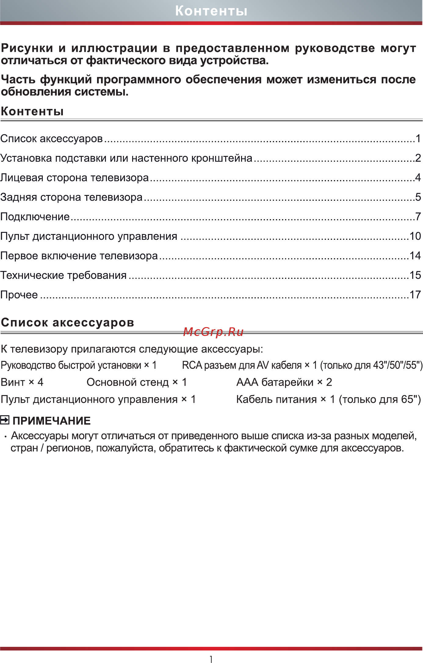 Hisense 43A7300F [8/24] Часть функций программного обеспечения может измениться после обновления системы