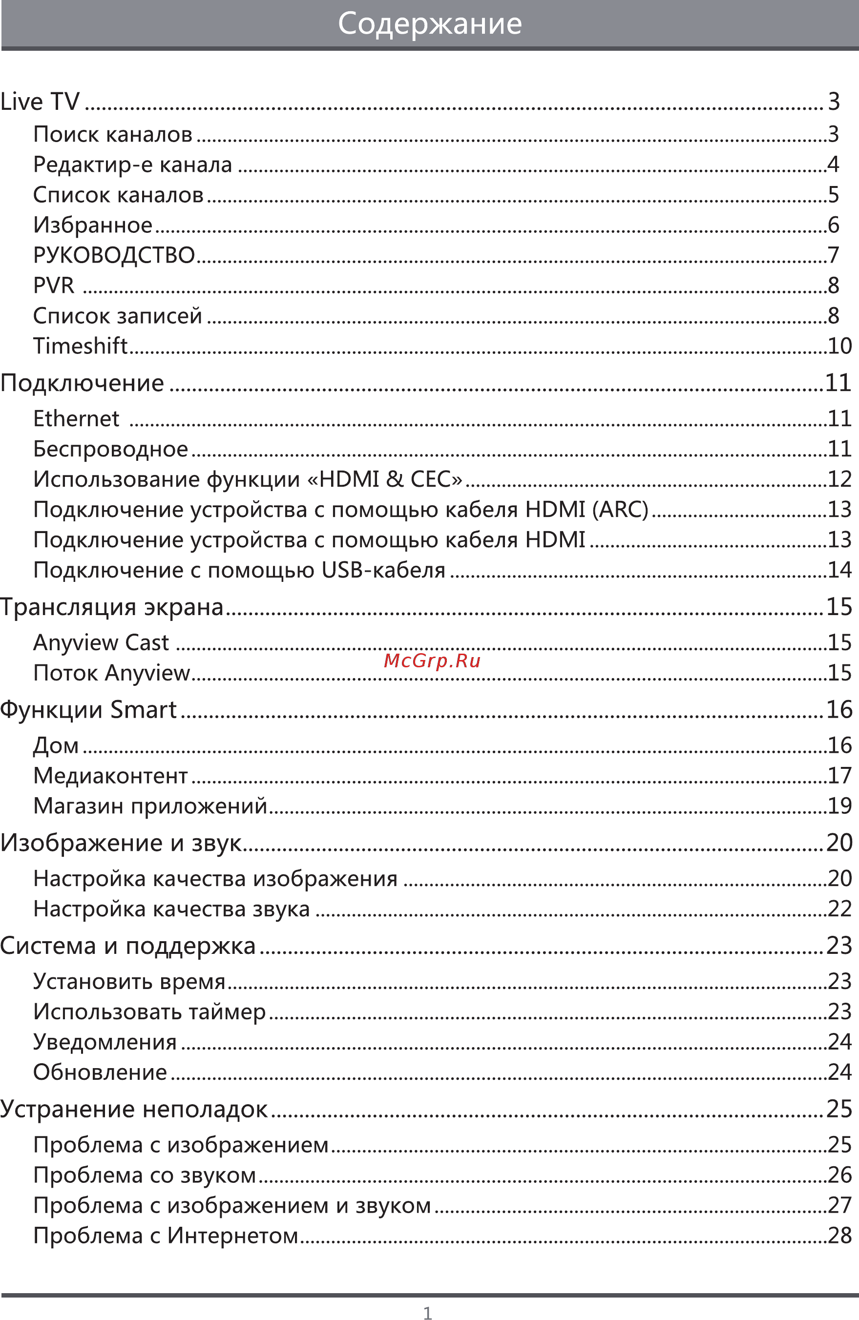 Hisense 32AE5500F Инструкция по эксплуатации онлайн [2/30] 532959