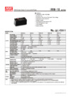 MEAN WELL IRM-15-3.3 Data Sheet