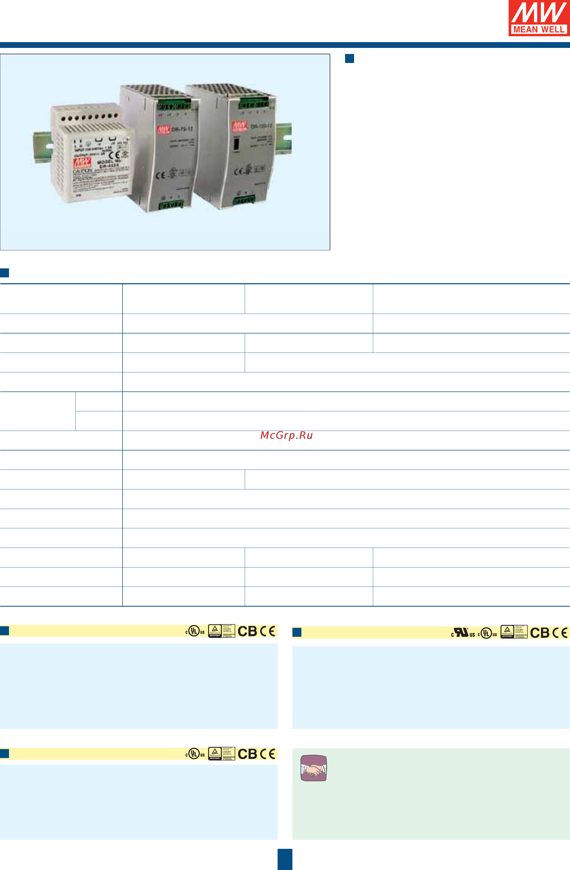 MEAN WELL RS-150-3.3 [27/112] Din series