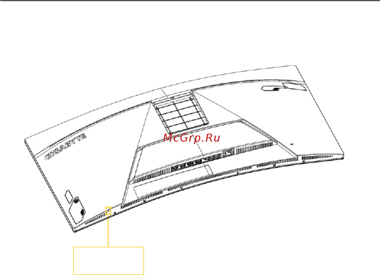 Gigabyte G34WQC [14/40] Общие сведения об устройстве