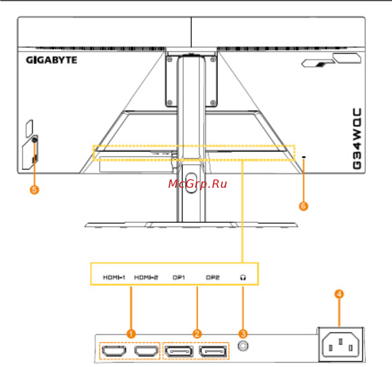 Gigabyte G34WQC Инструкция онлайн [15/40] 533296