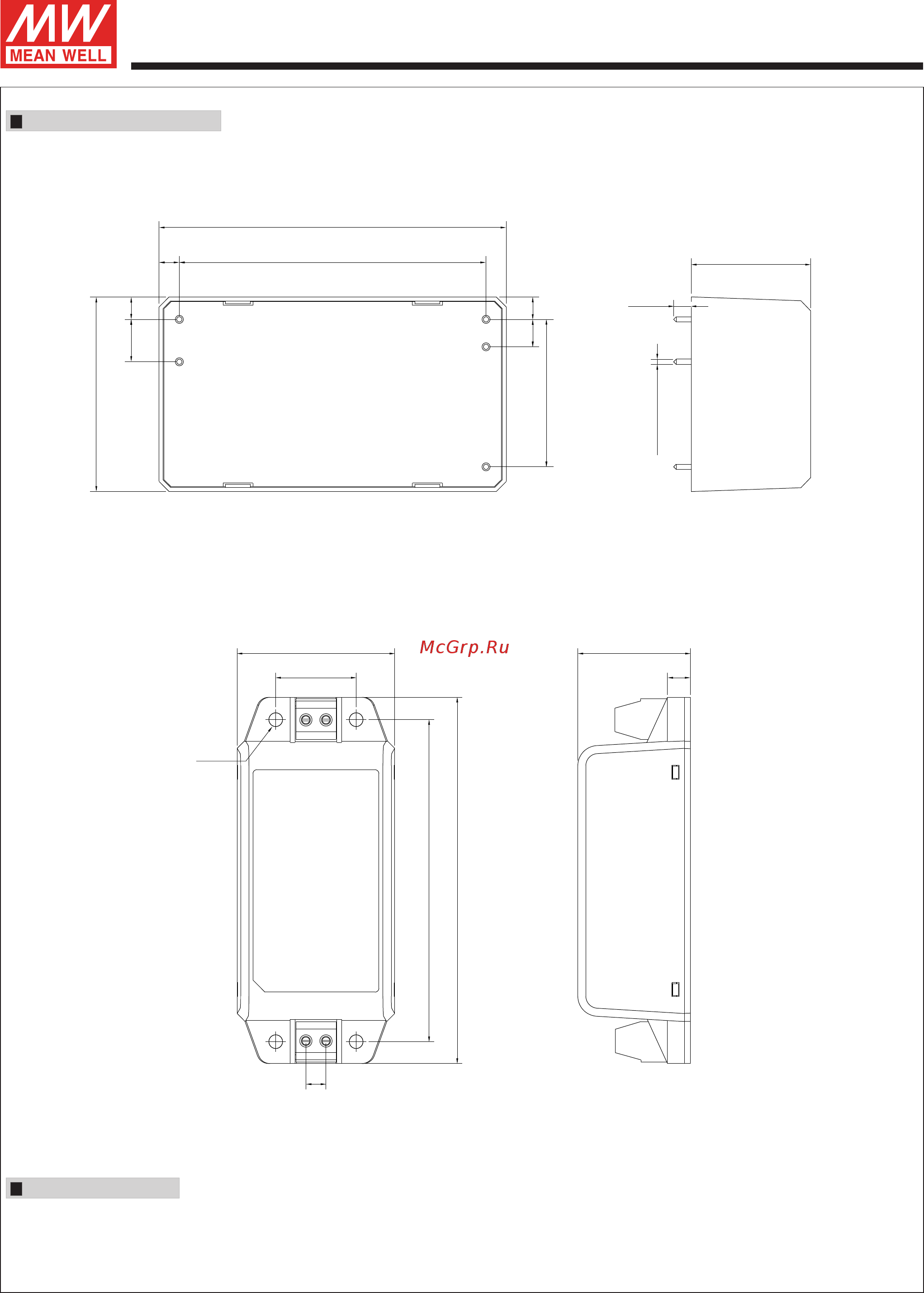 MEAN WELL MPM-30-12ST [4/4] Bottom view