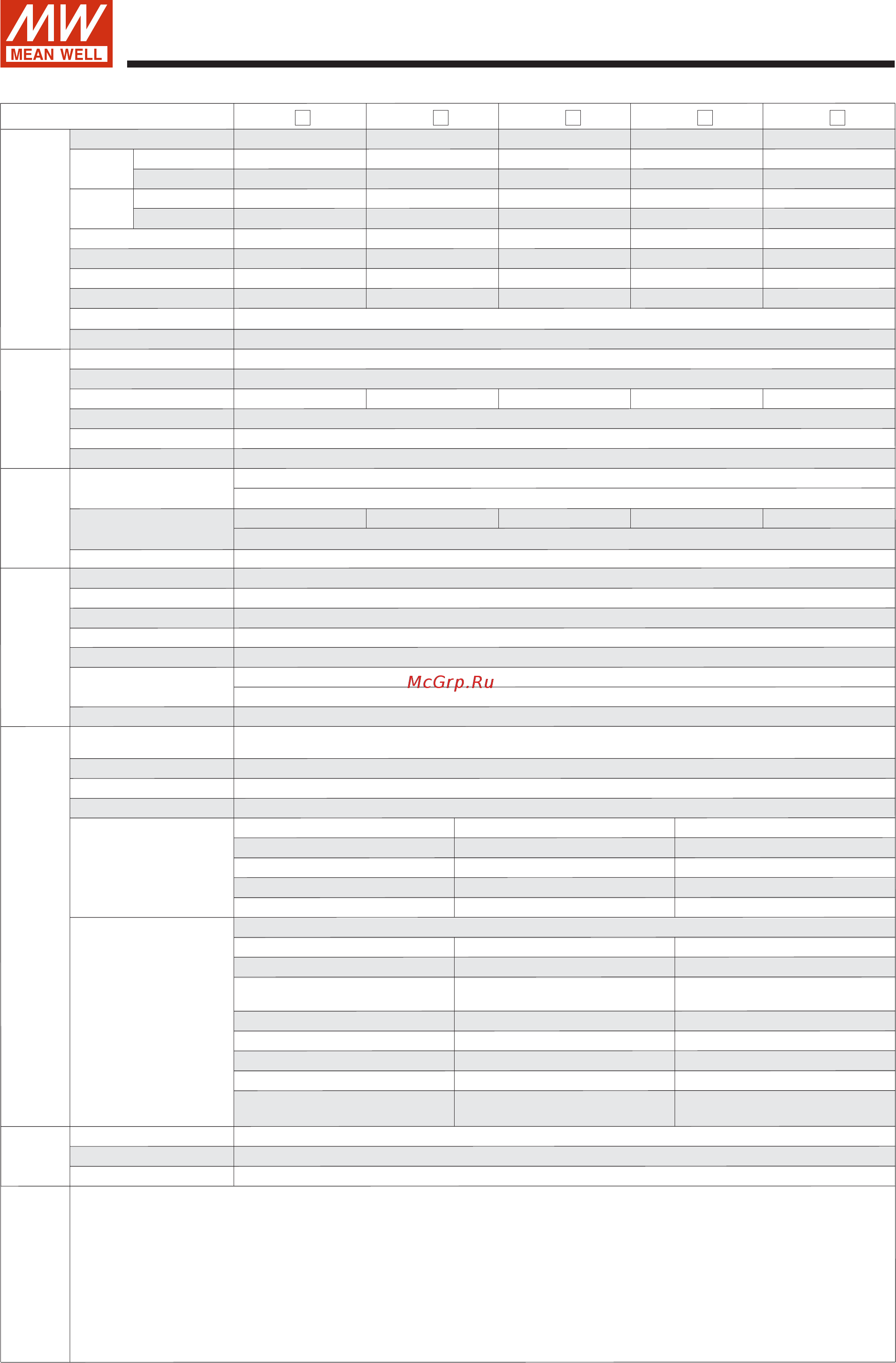 MEAN WELL MPM-45-12ST [2/4] Specification specification