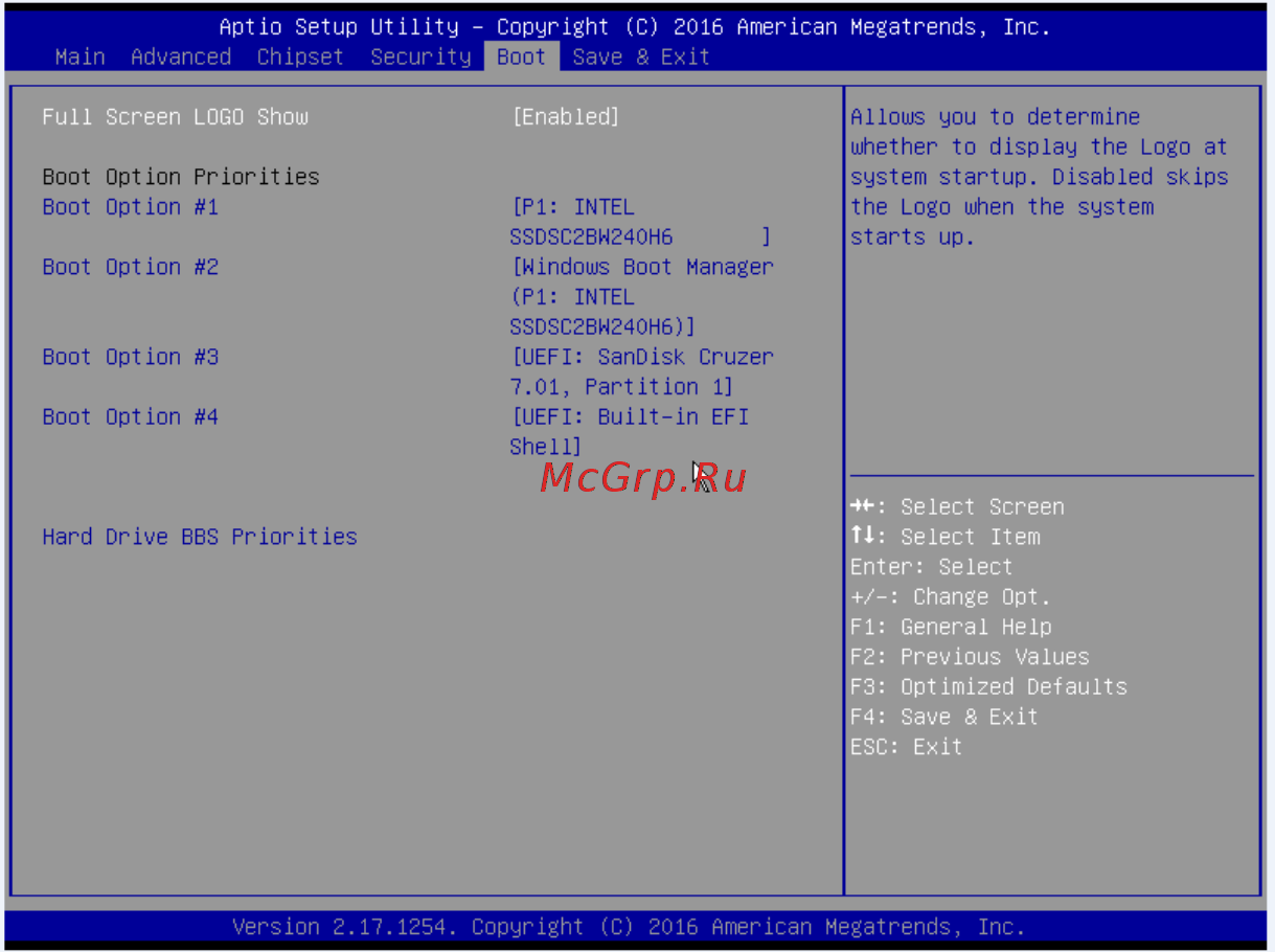 Gigabyte GB-BXi7H-5500 (rev. 1.0) BIOS краткая инструкция онлайн [13/14] 533571