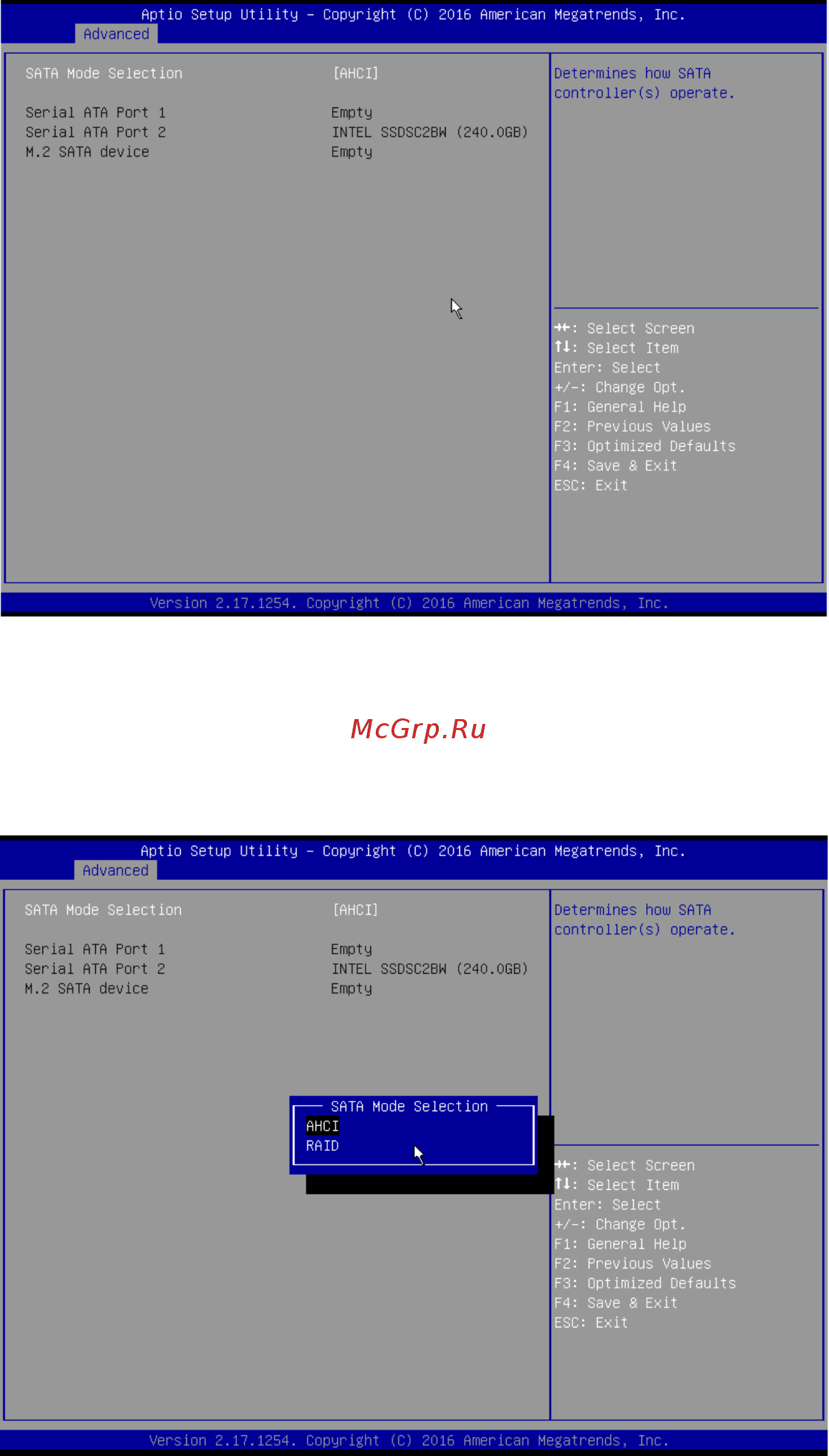 Gigabyte GB-BSi3HAL-6100 (rev. 1.0) [8/14] Sata configuration