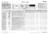 Whirlpool AWSX 73213 Таблица программ