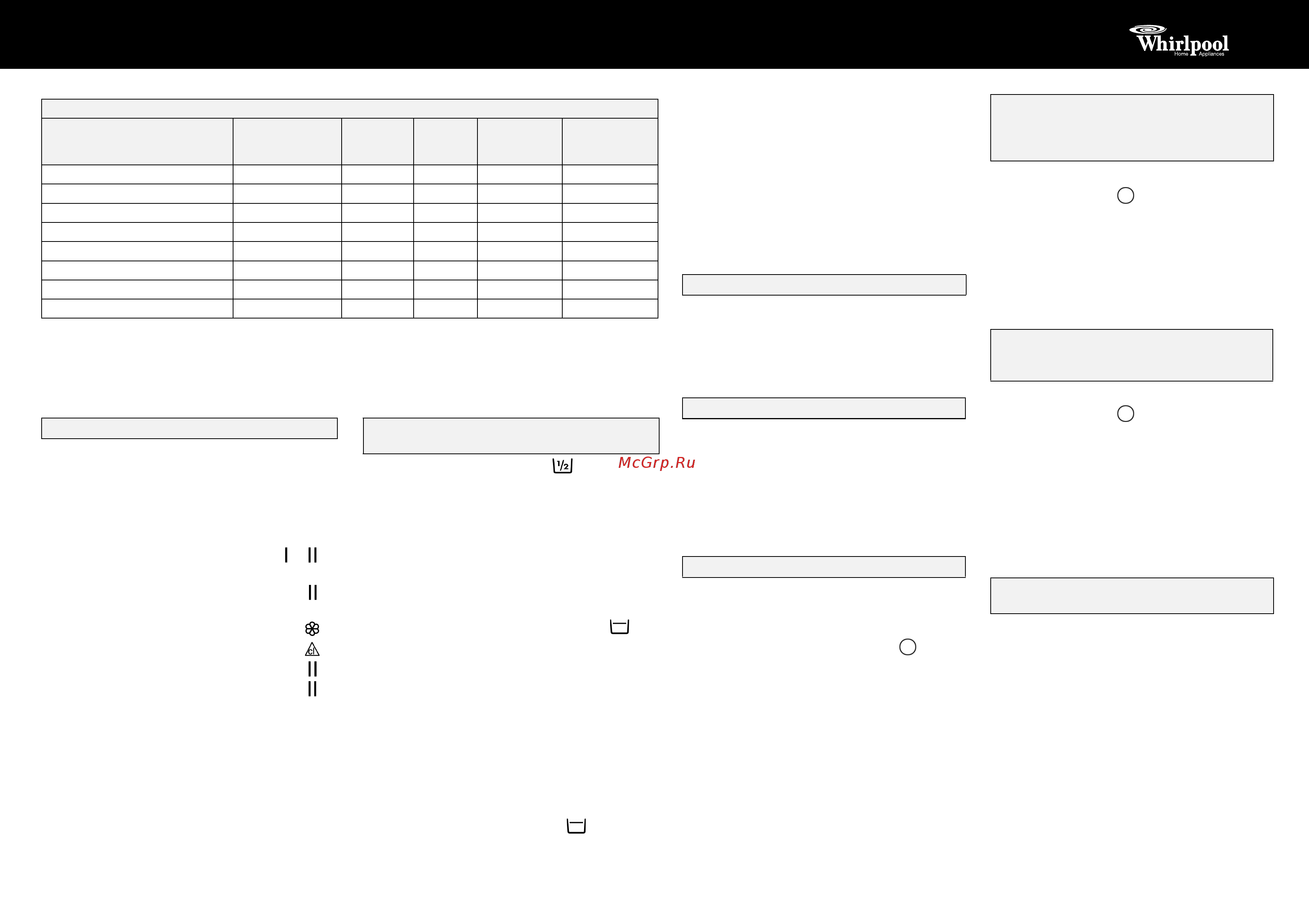 Whirlpool AWT 2261 [2/2] 312 10011