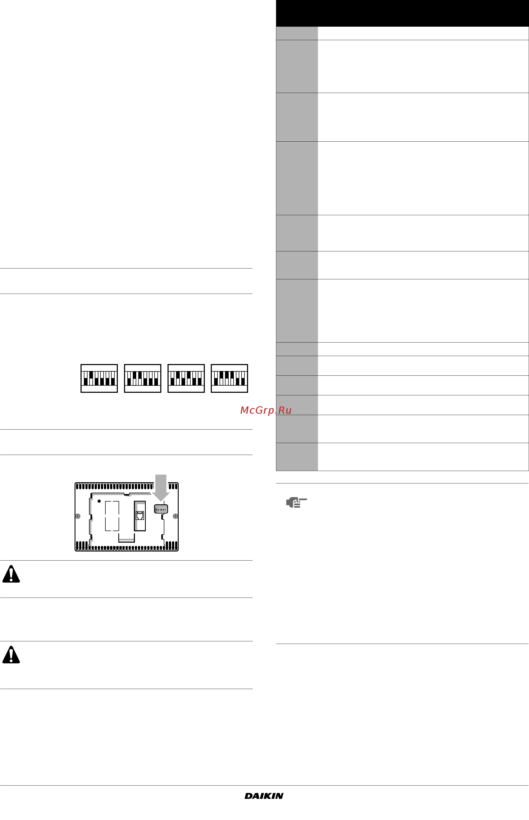 Daikin EUWLE100MXY [12/20] Предпусковые операции