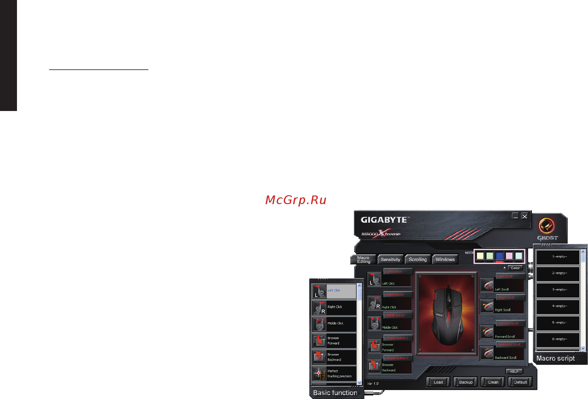 Gigabyte M8000X [6/67] Drag drop structure user interface
