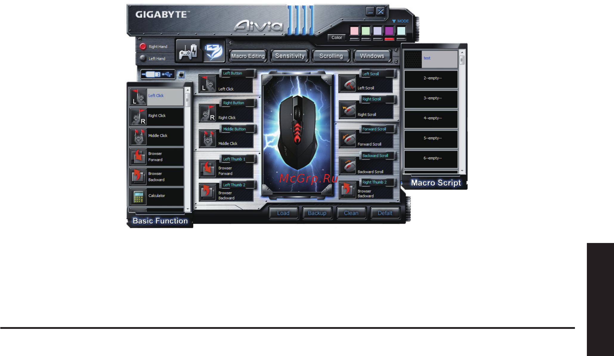 Gigabyte Aivia M8600 V2 [42/125] Tasten zuweisen
