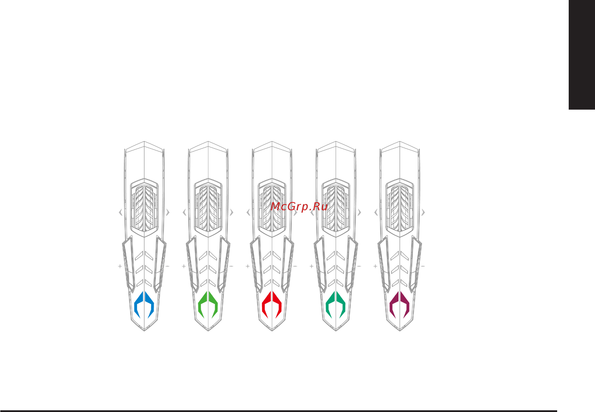 Gigabyte Aivia M8600 V2 [6/125] Led light system