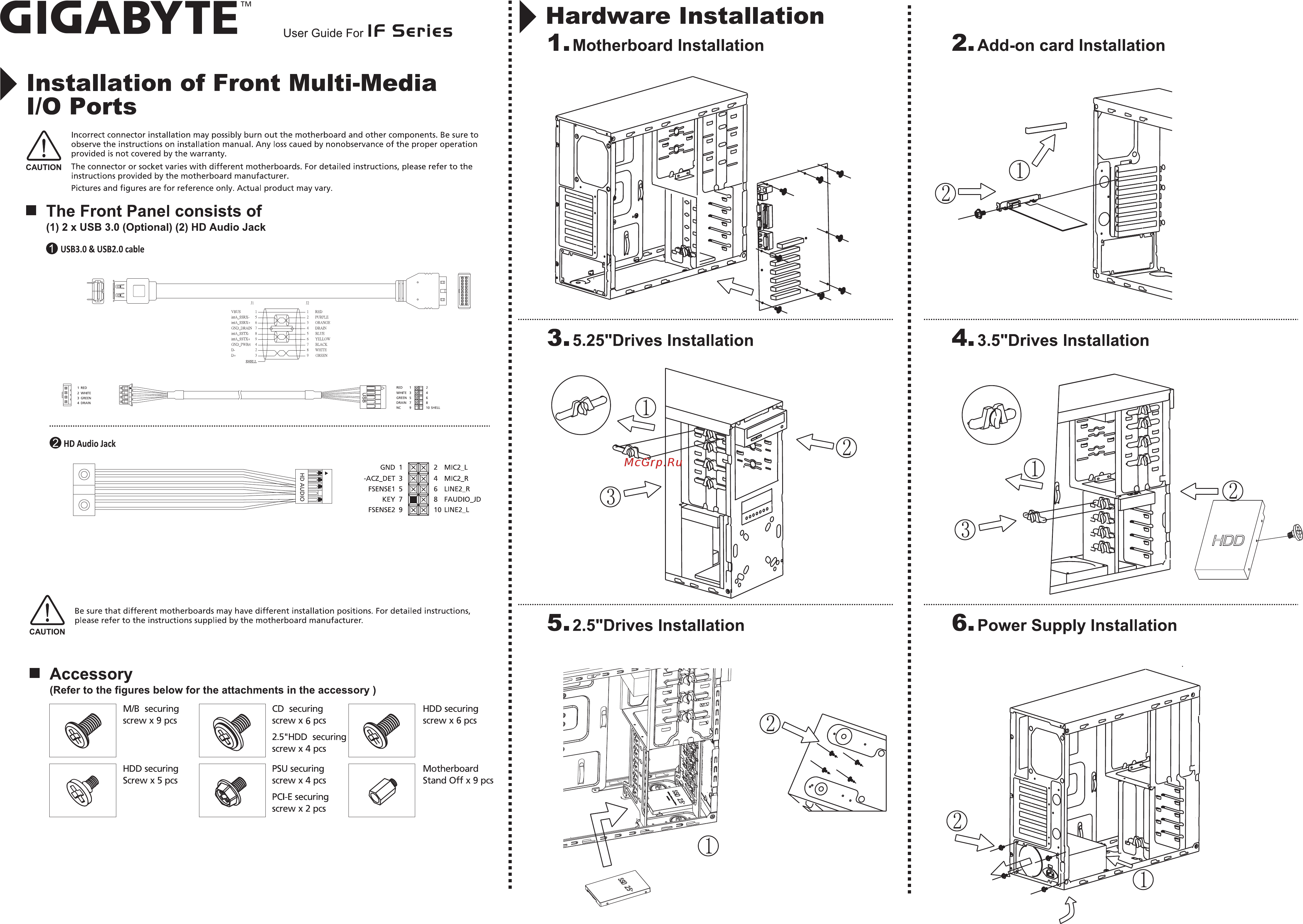 Gigabyte IF 400 Инструкция онлайн