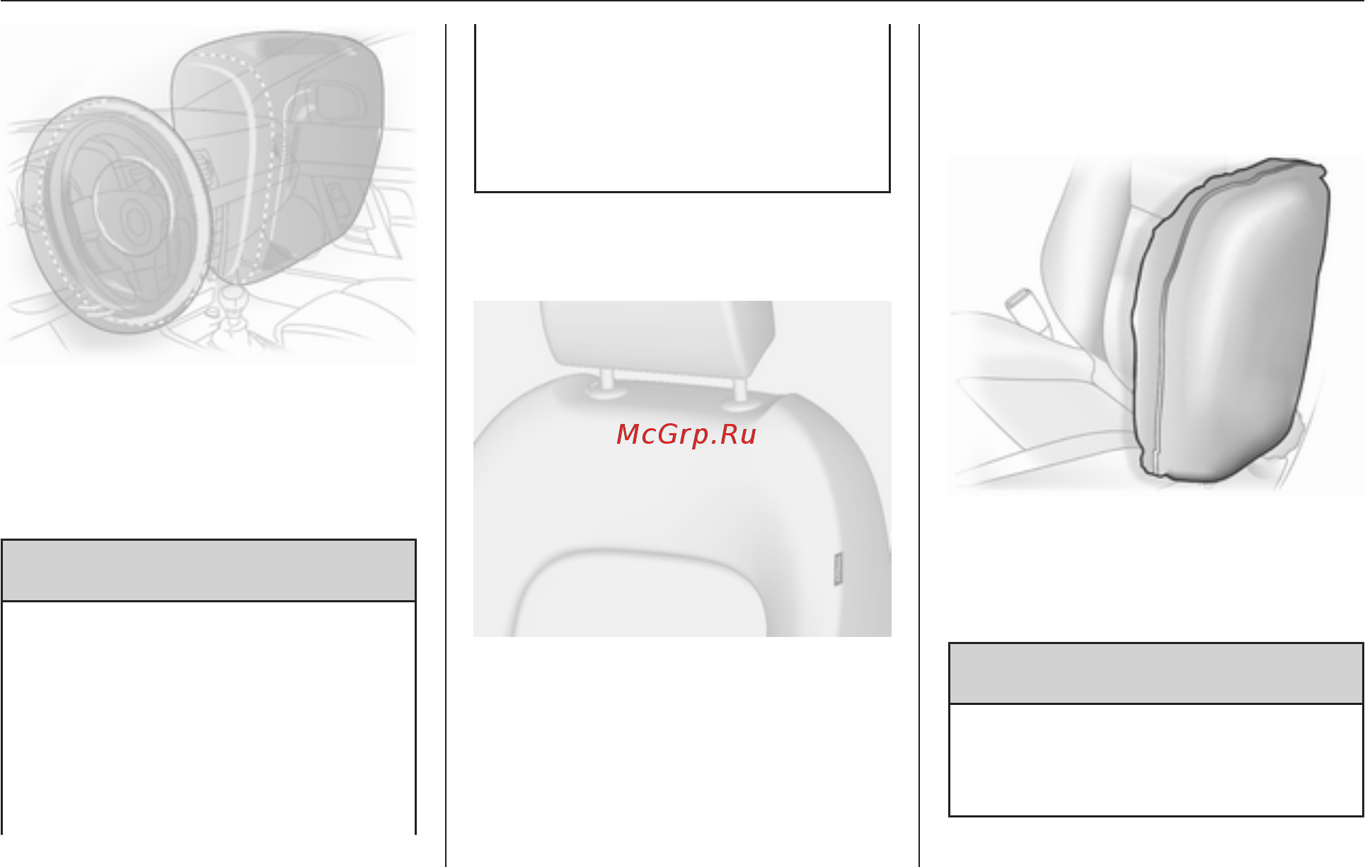 Chevrolet Aveo xетчбэк 2013 [48/288] Система боковых подушек безопасности