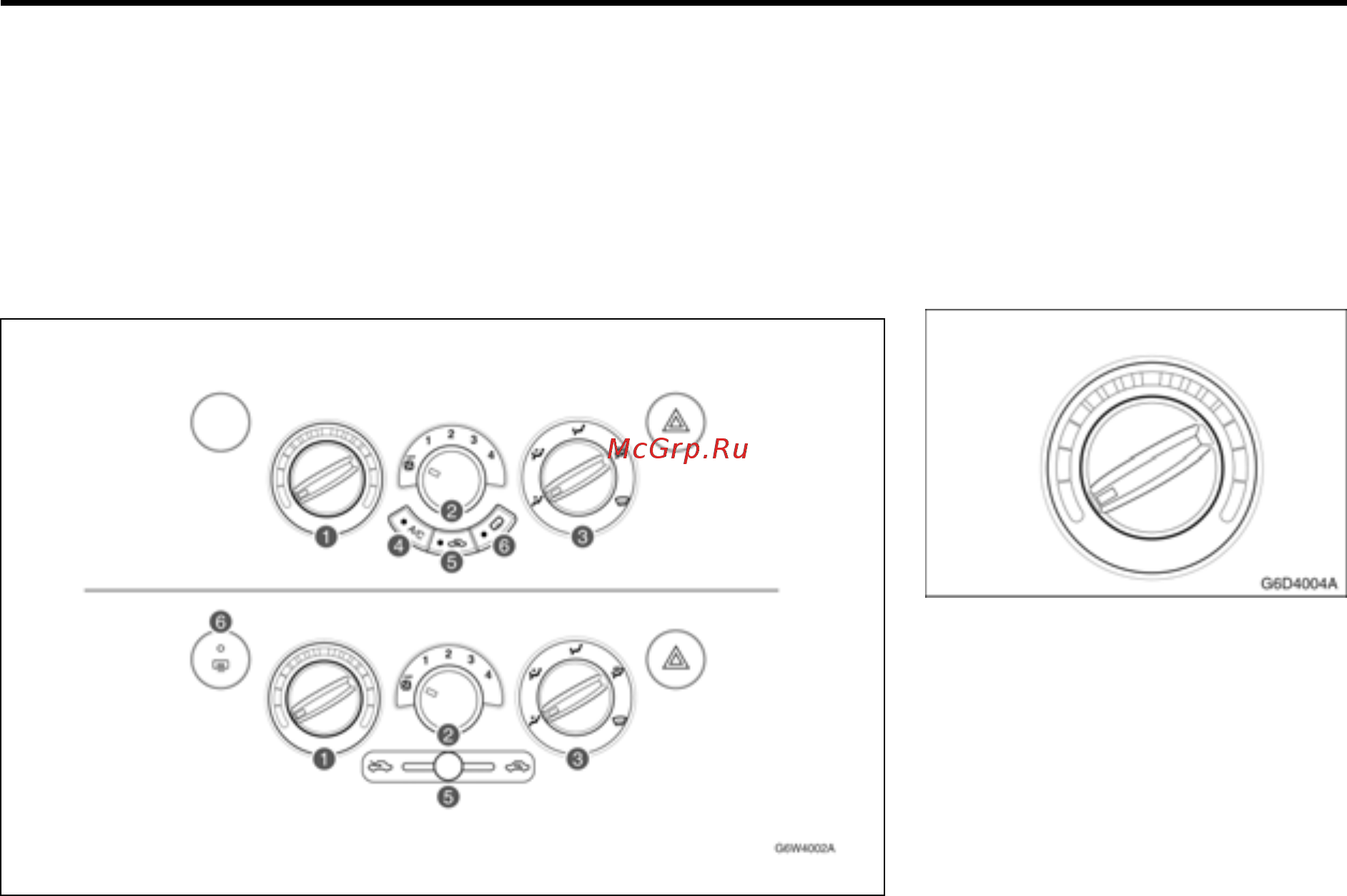 Chevrolet Aveo седан 2010 [118/222] Панель управления