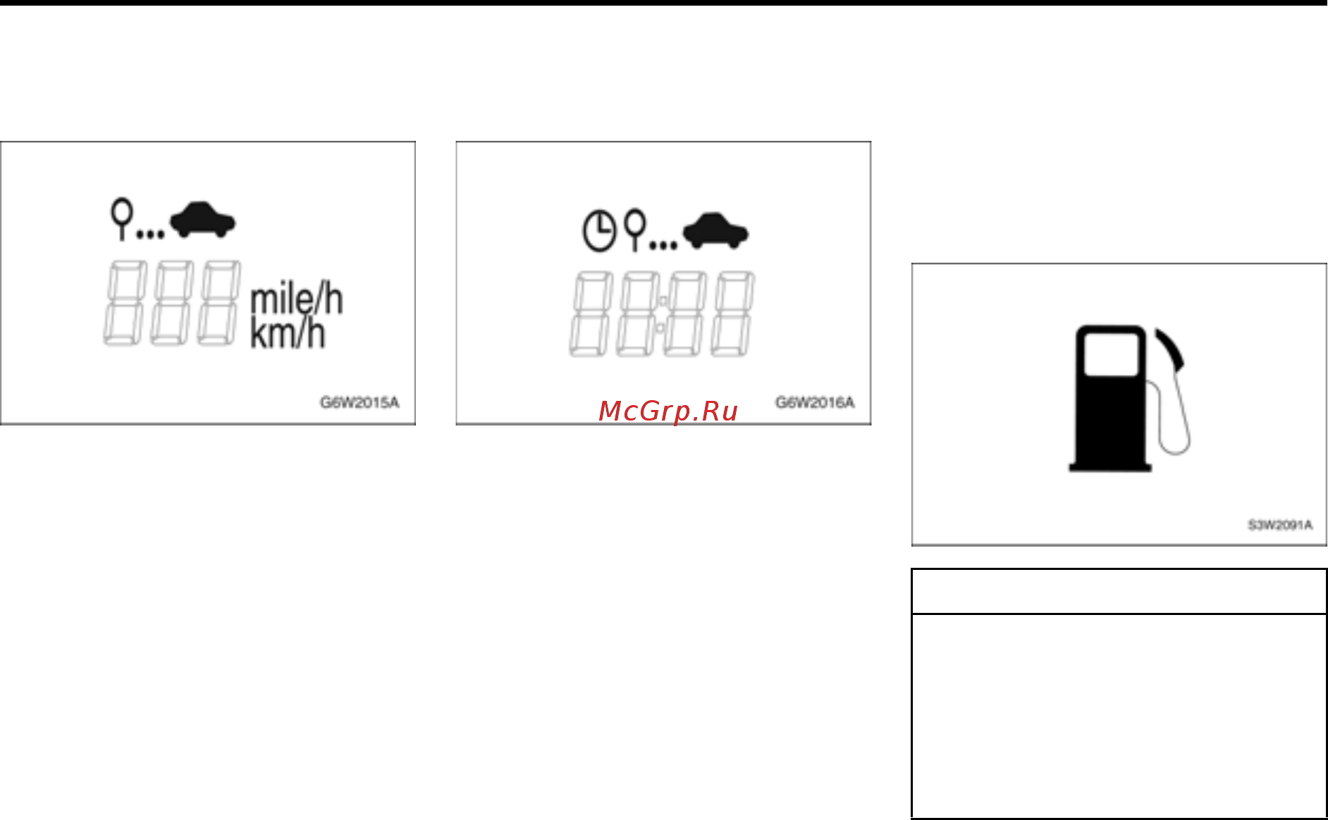 Chevrolet Aveo седан 2010 [48/222] Визуальные индикаторы и сигнализаторы