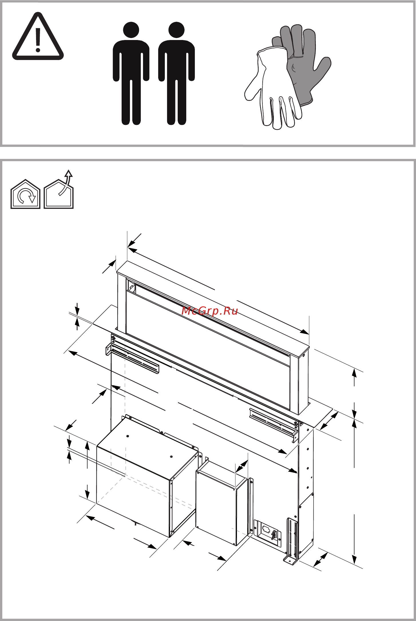Elica GETUP CAST IRON/A/90 Инструкция по монтажу и эксплуатации онлайн [4/196] 534080