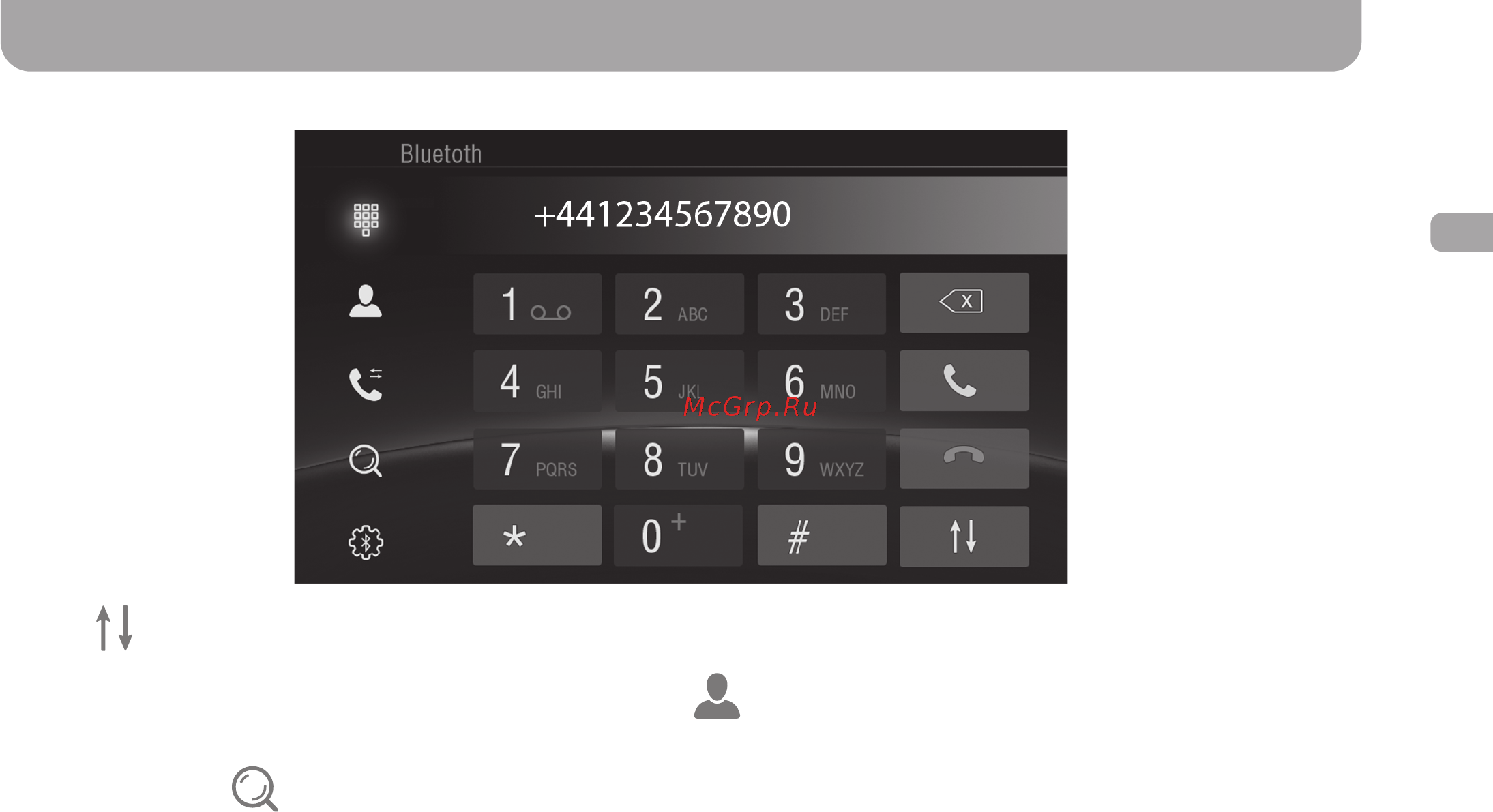 Gazer CM5509-KX5 [74/93] Додаток bluetooth