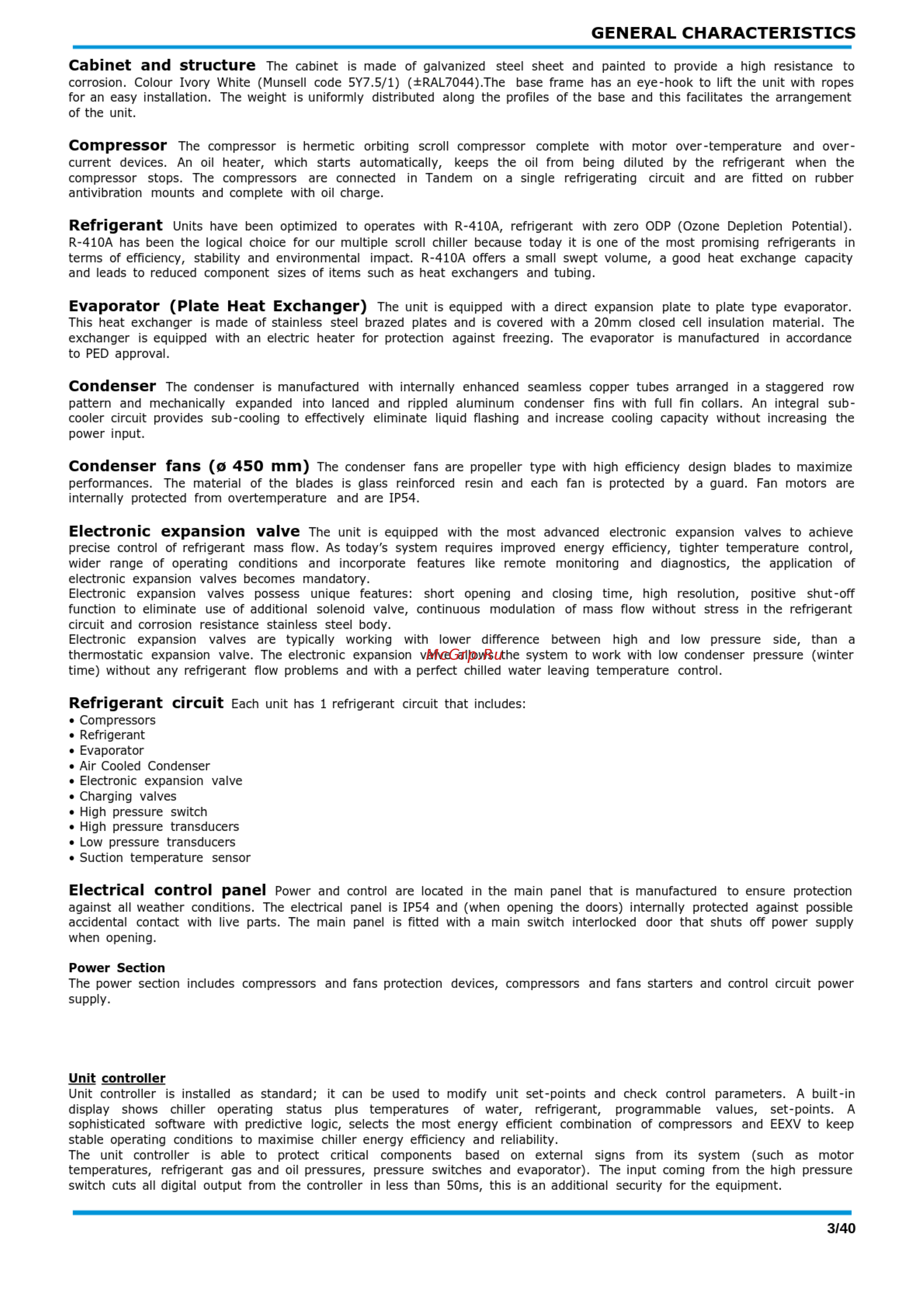 Daikin EWYQ085G-XS [3/40] Refrigerant circuit