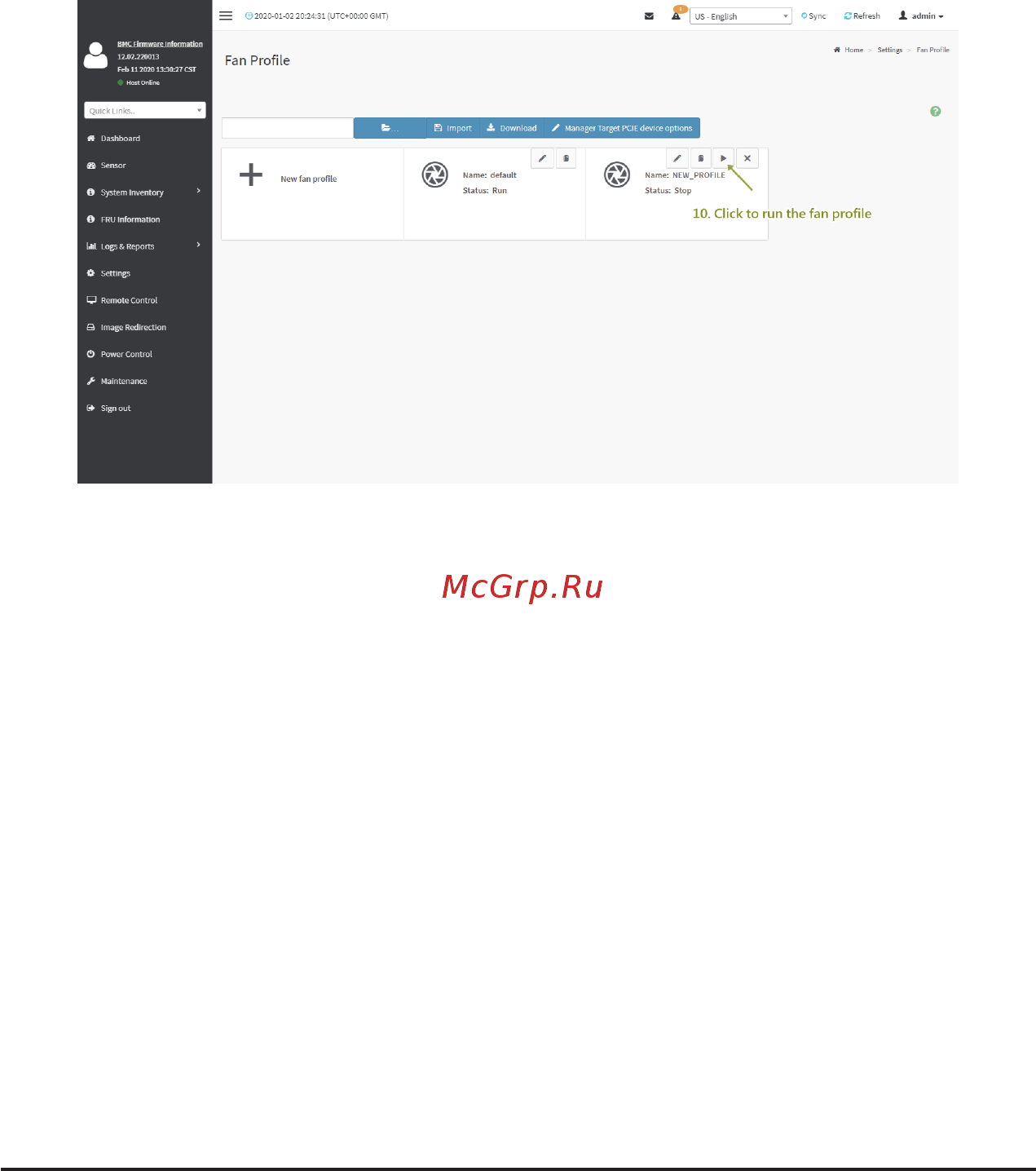 Gigabyte W291-Z00 (rev. A00) Руководство по установке Management Console _AMI_ онлайн [100/134] 534976