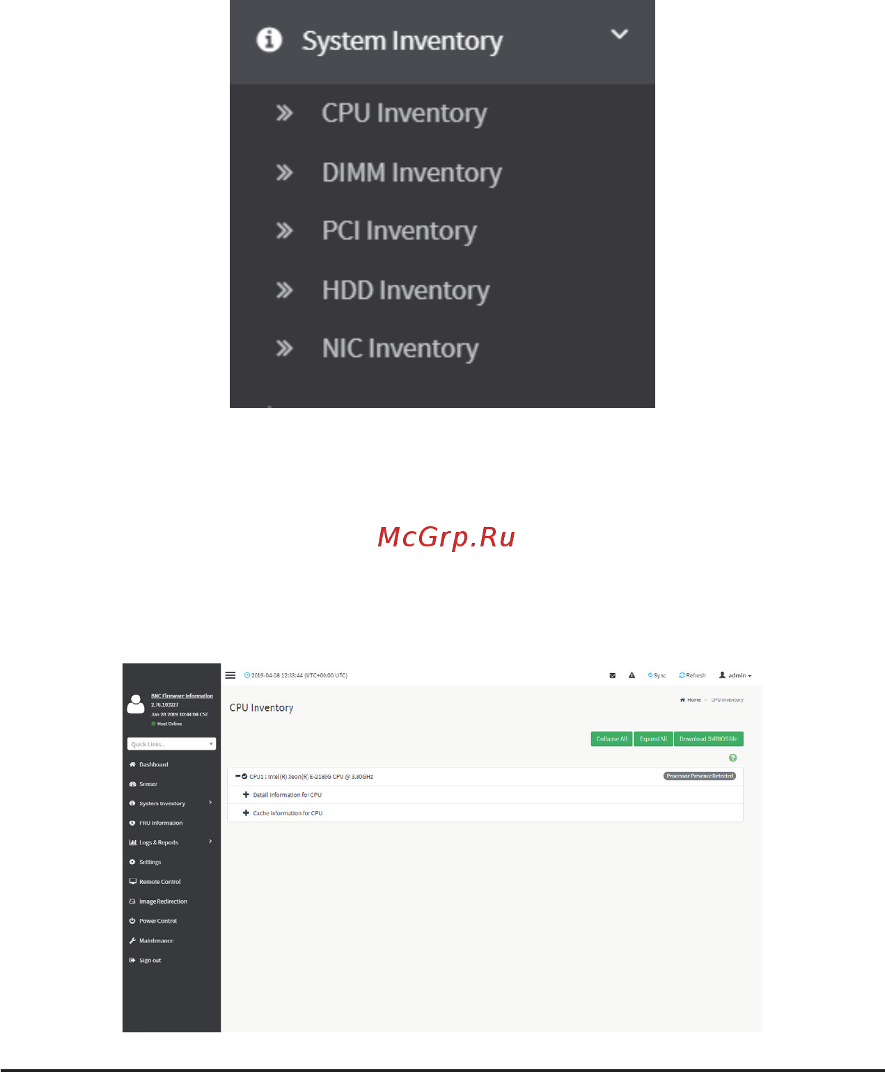 Gigabyte MD71-HB1 (rev. 1.x) [15/134] 3 system inventory