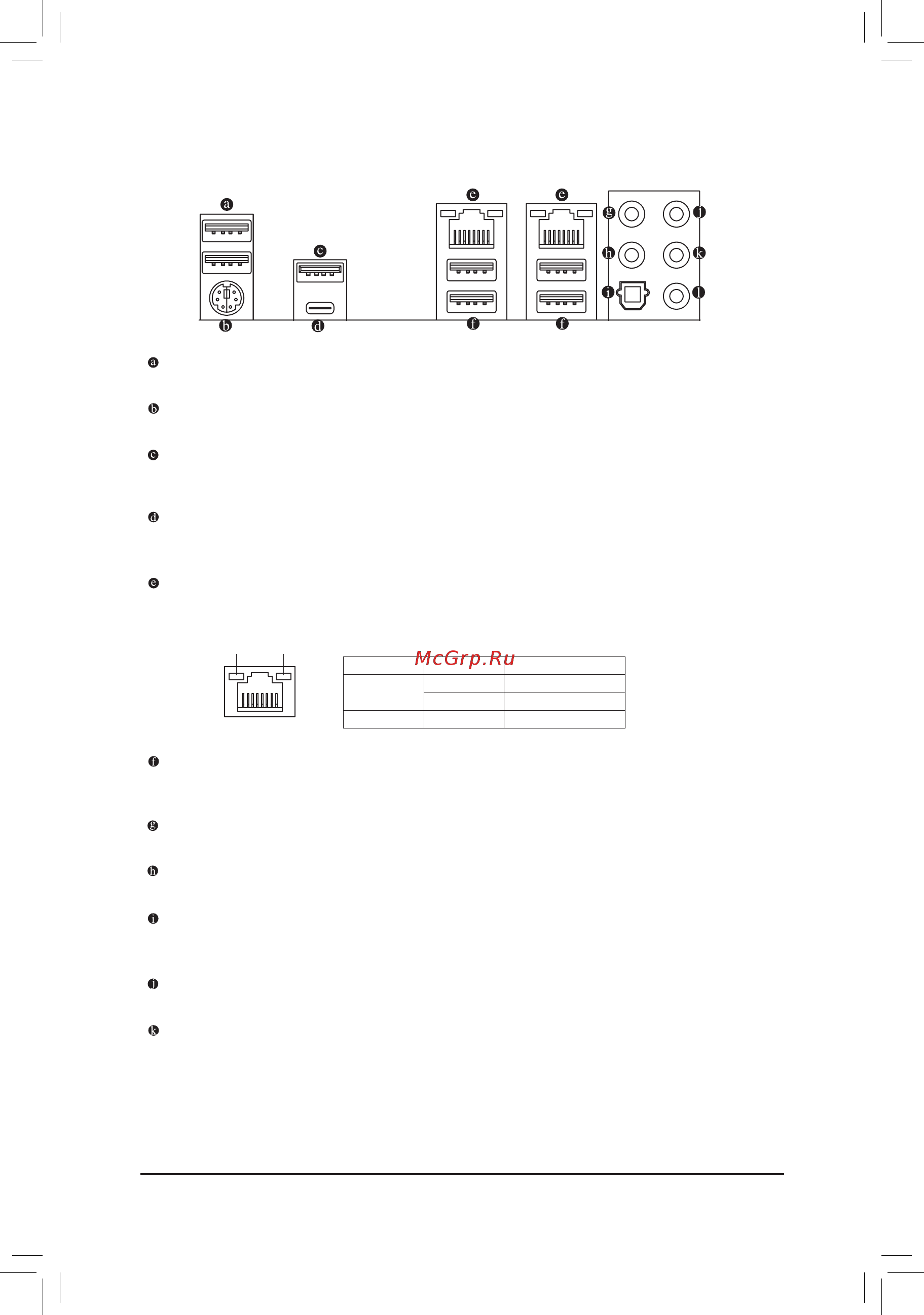 Gigabyte C621-WD12-IPMI (rev. 1.0) [12/47] 5 back panel connectors