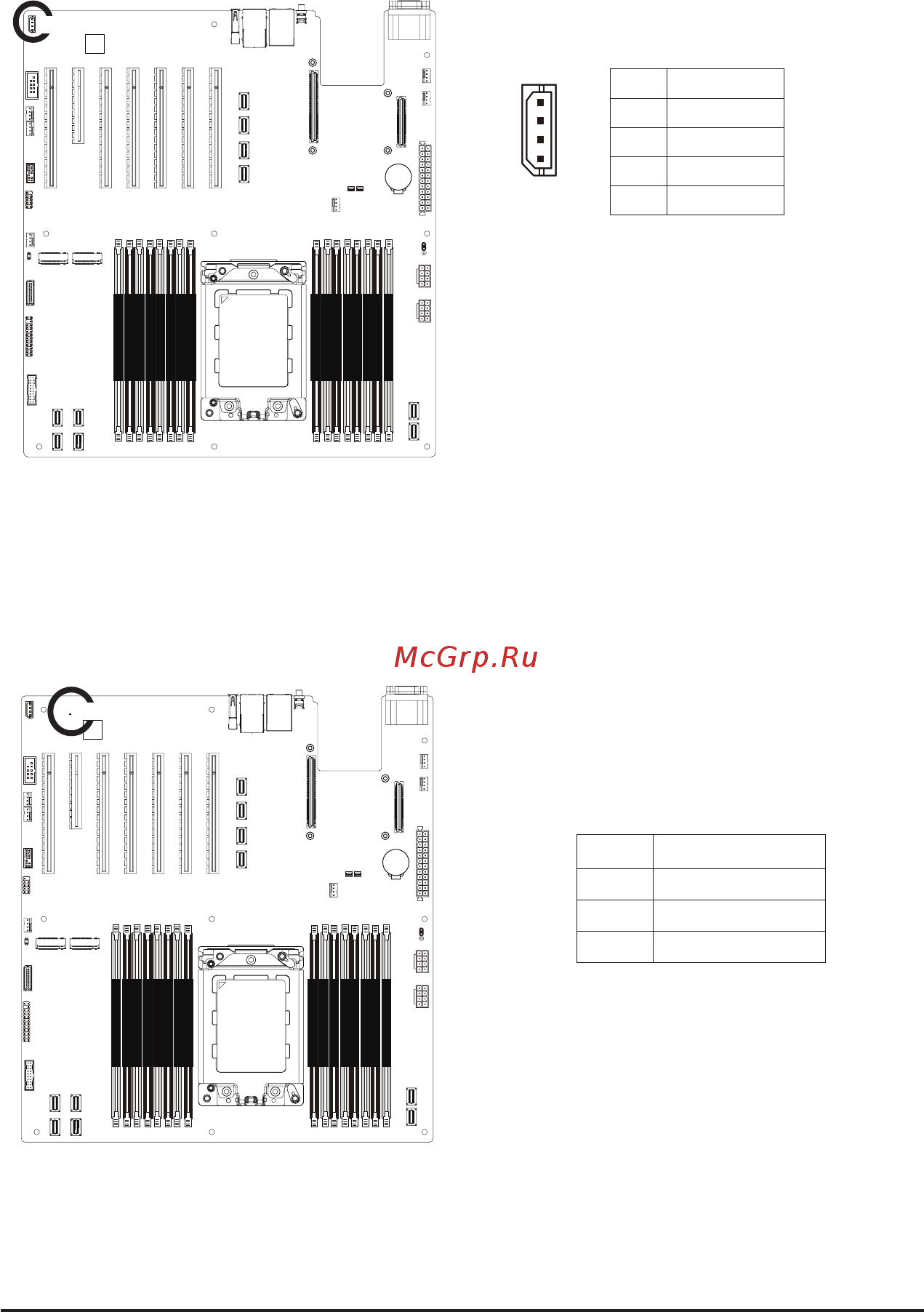 Gigabyte MZ32-AR0 (rev. 1.0) [25/146] Ipmb intelligent platform management bus connector