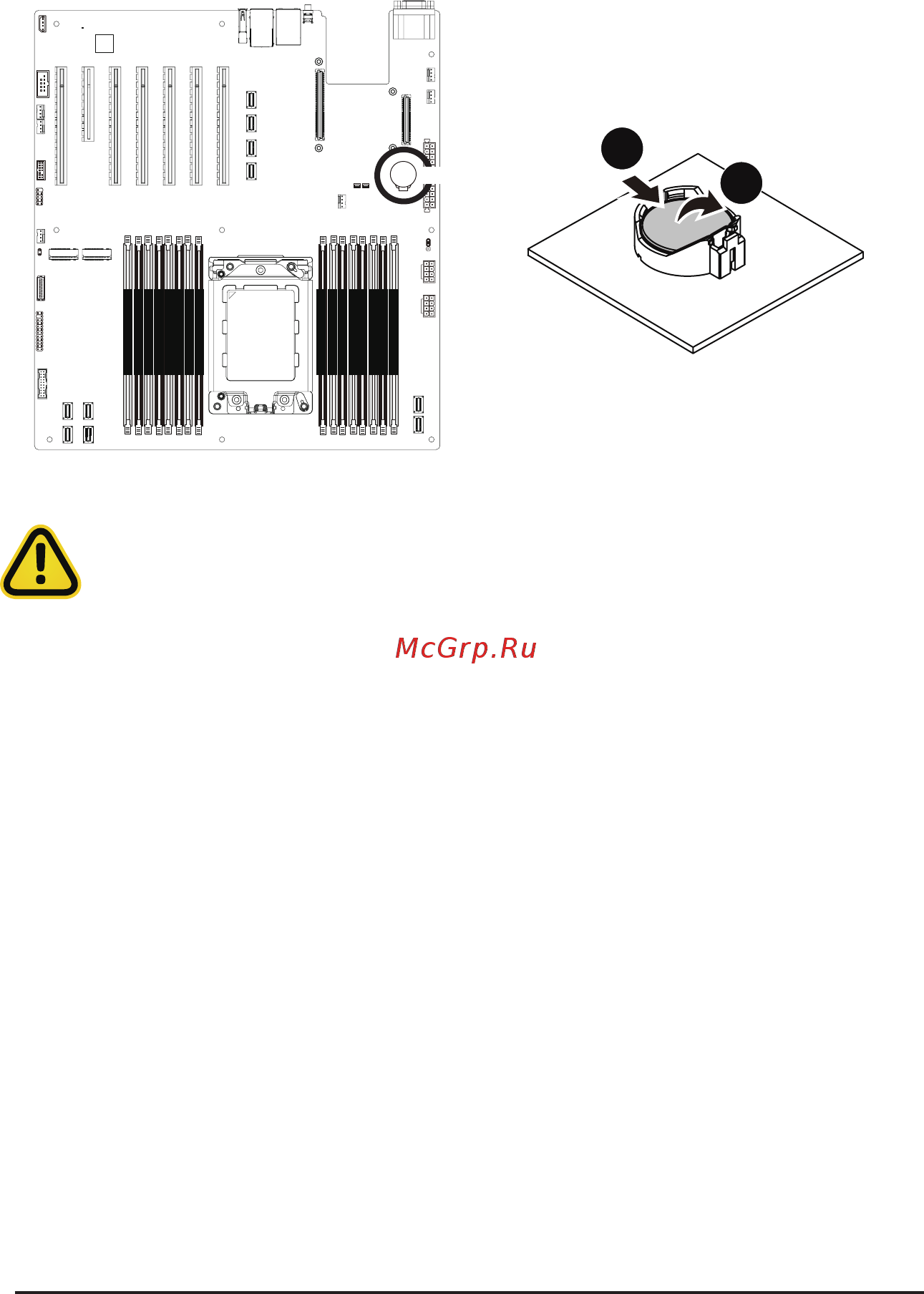 Gigabyte MZ32-AR0 (rev. 1.0) [26/146] Used batteries must be handled in accordance with local environmental regulations