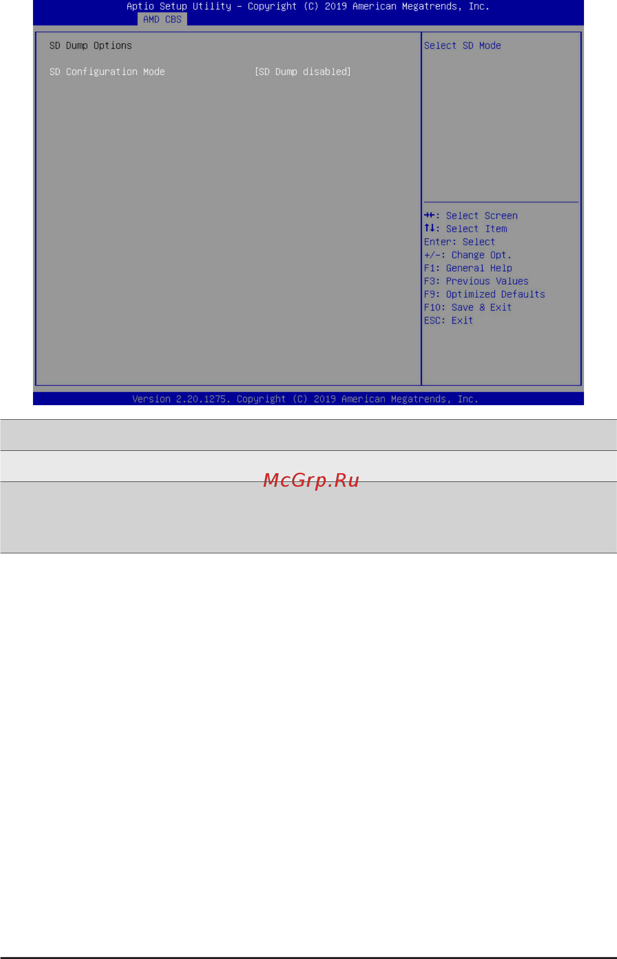 Gigabyte MZ32-AR0 (rev. 1.0) [97/146] 3 5 3 sd dump options