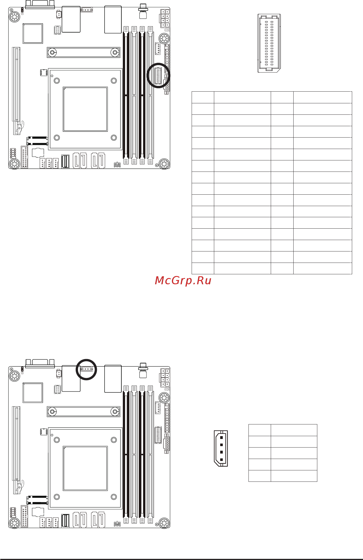 Gigabyte MJ11-EC0 (rev. 1.2) [20/109] Bp_1 hdd backplane board header