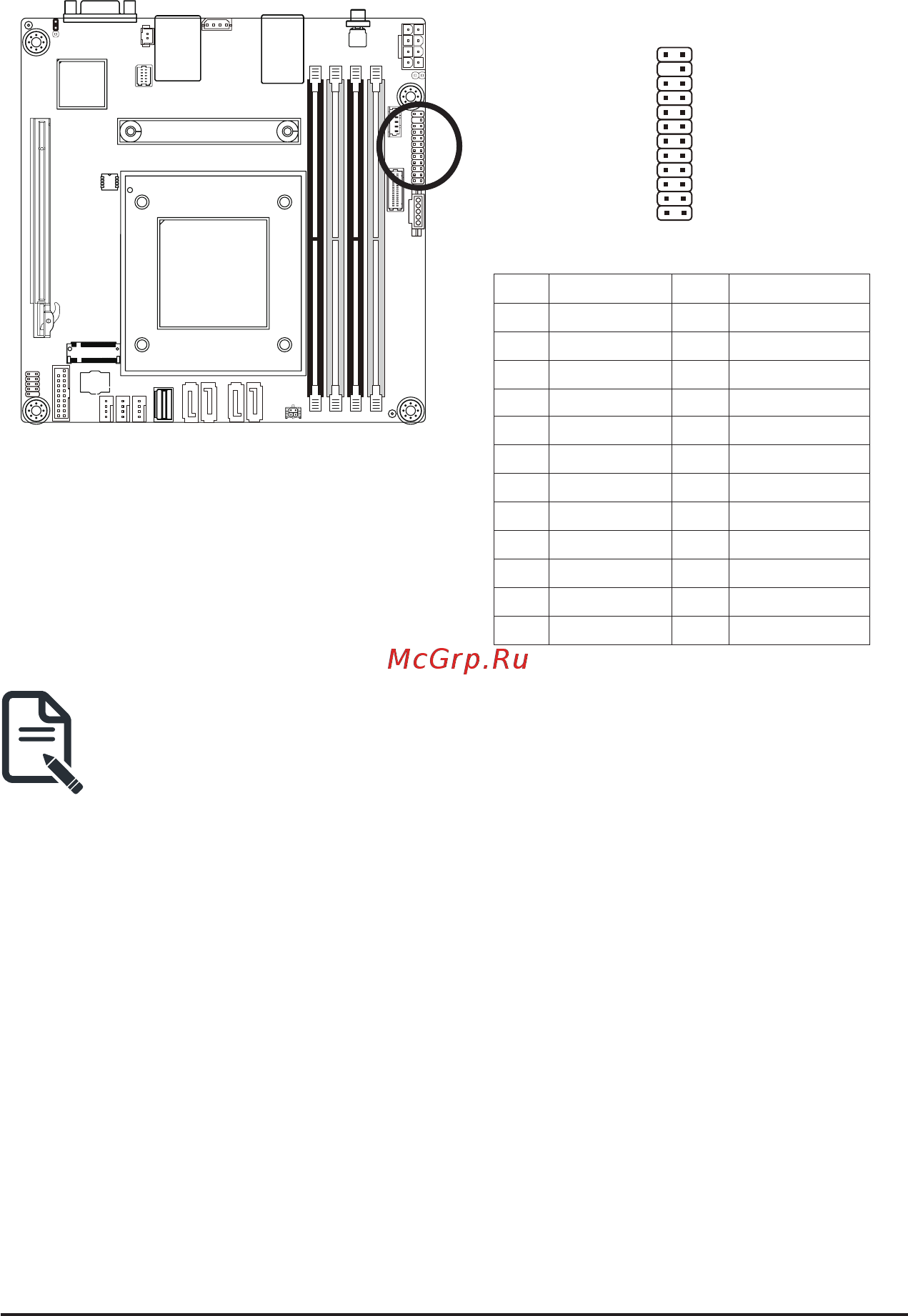 Gigabyte MJ11-EC0 (rev. 1.2) [21/109] Fp_1 front panel header