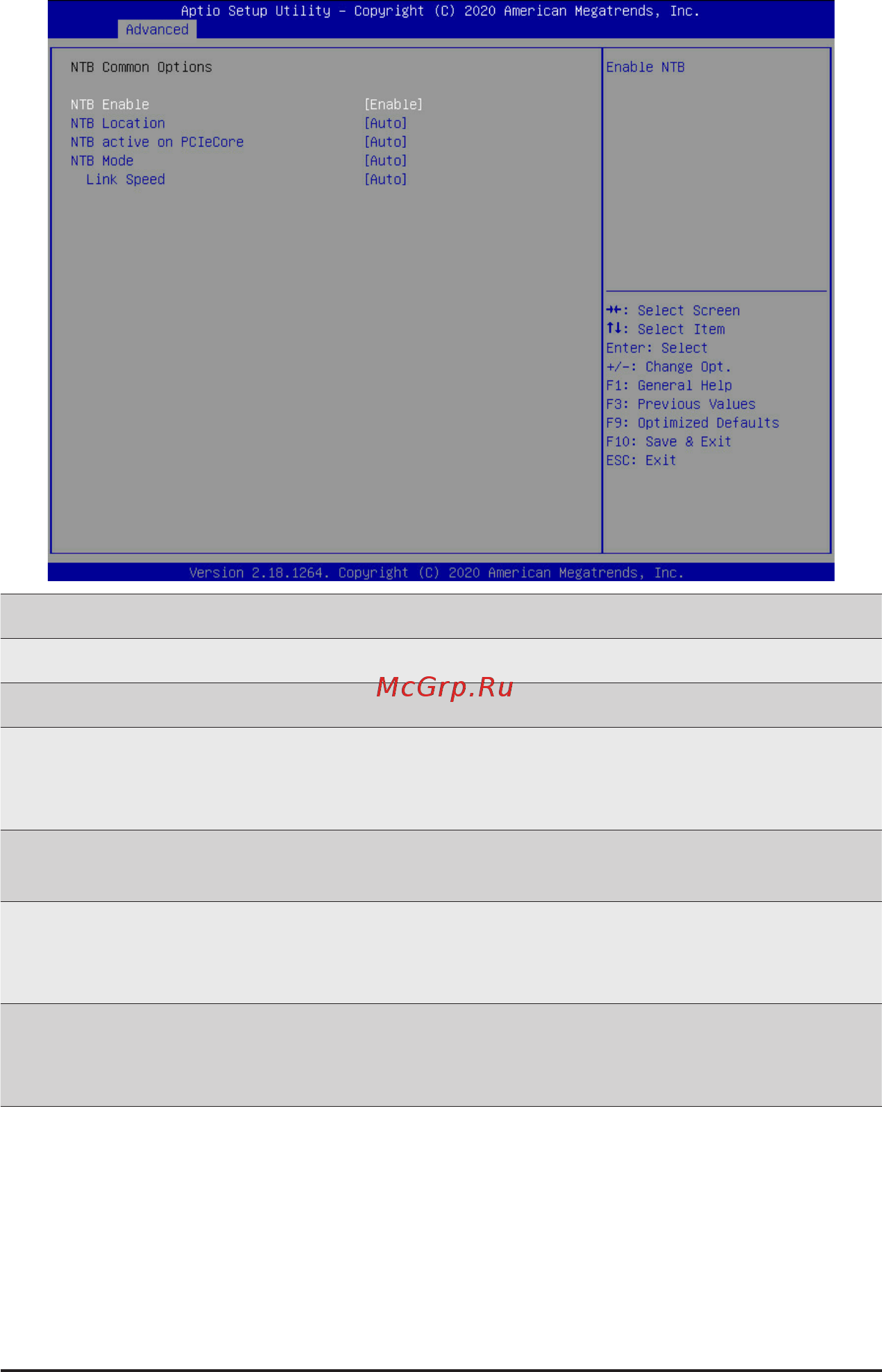 Gigabyte MJ11-EC0 (rev. 1.2) [61/109] 2 11 6 ntb common options