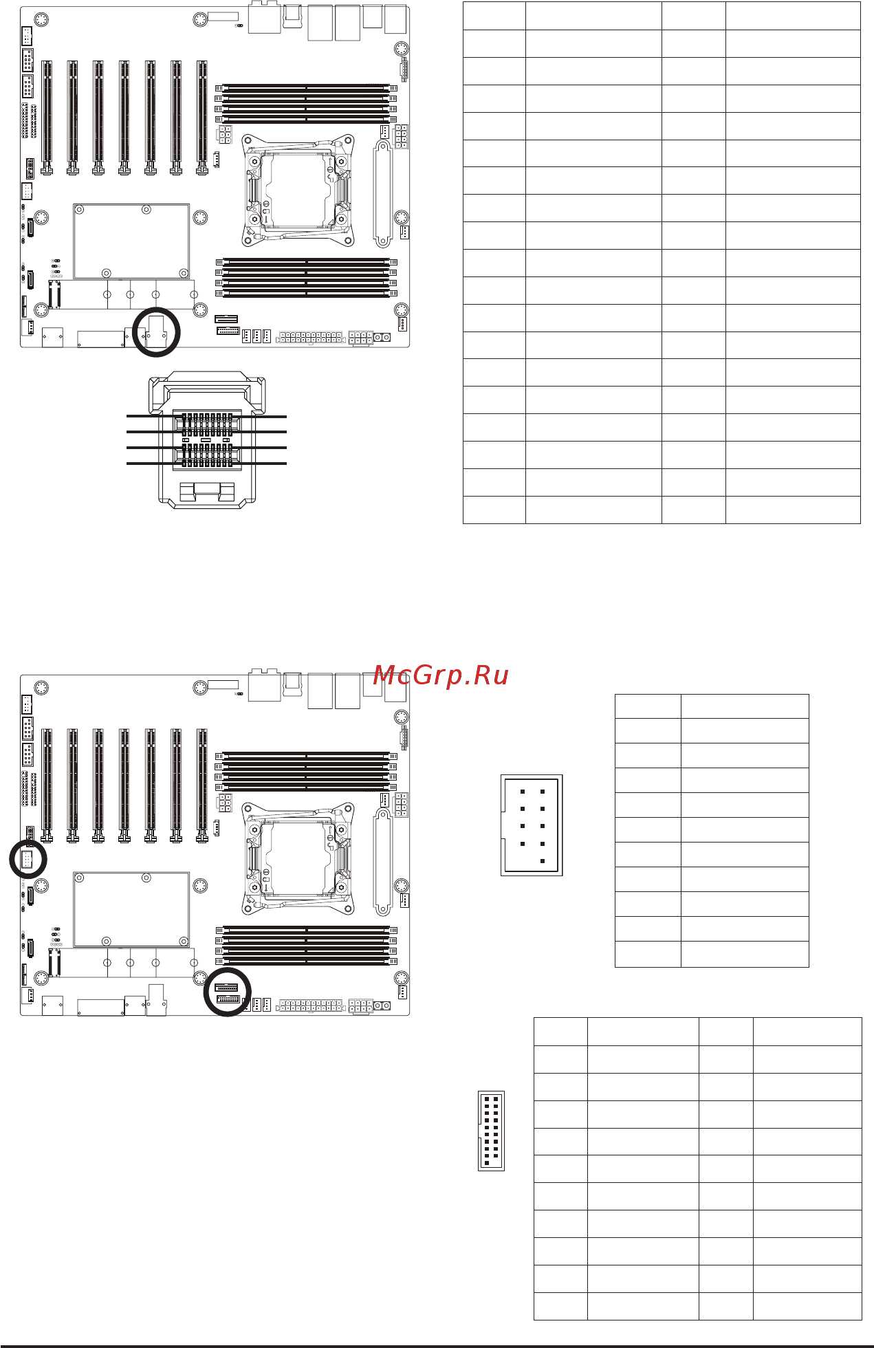 Gigabyte MW51-HP0 (rev. 1.0) [24/61] U2_1 u connector support pcie 8gb s signal