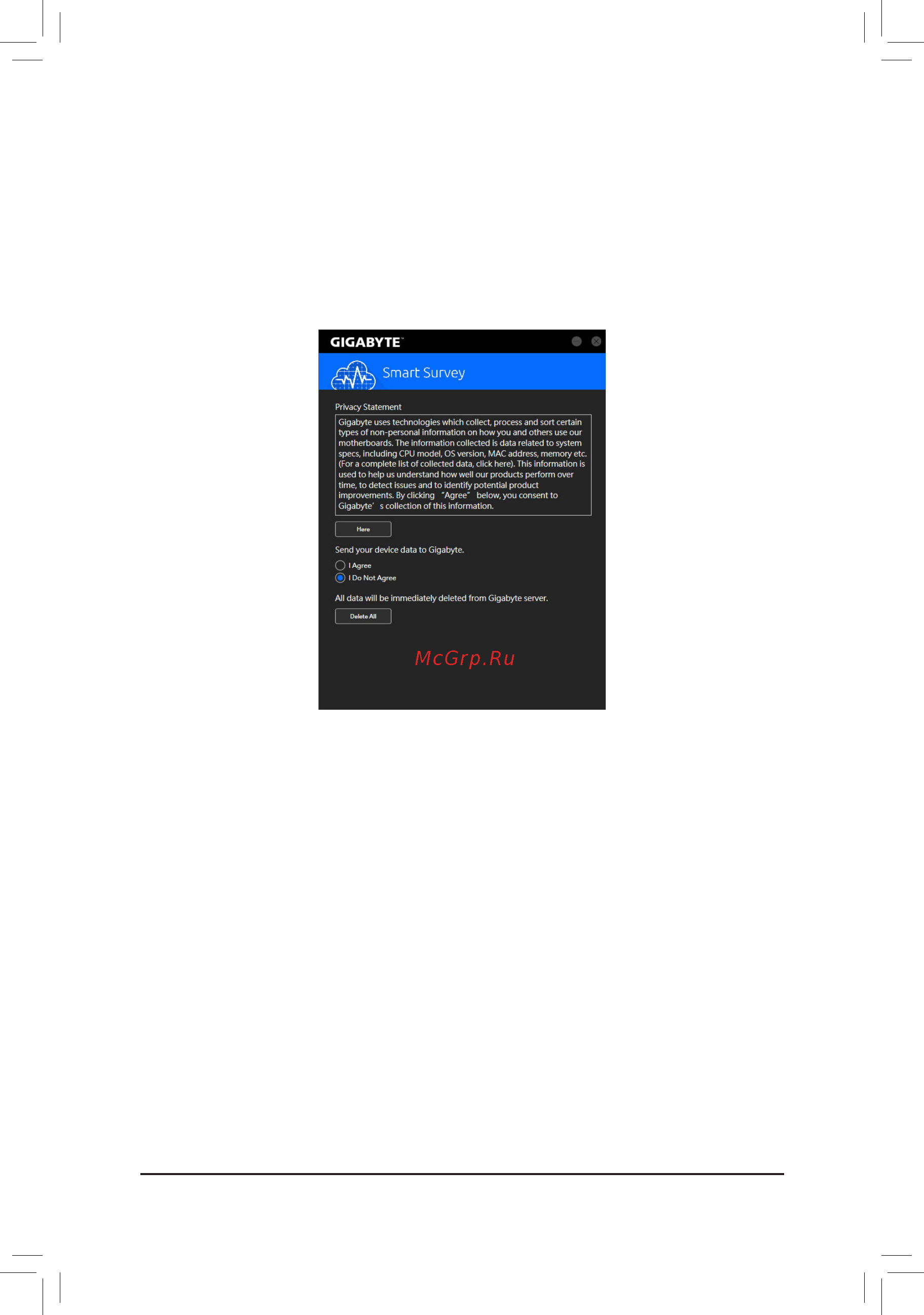 Gigabyte X299-WU8 (rev. 1.0) [117/136] 2 15 smart survey