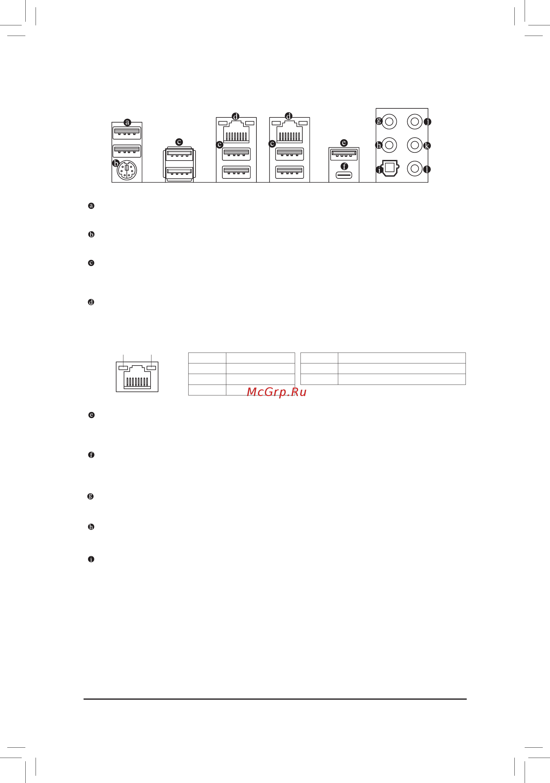 Gigabyte X299-WU8 (rev. 1.0) [22/136] 7 back panel connectors