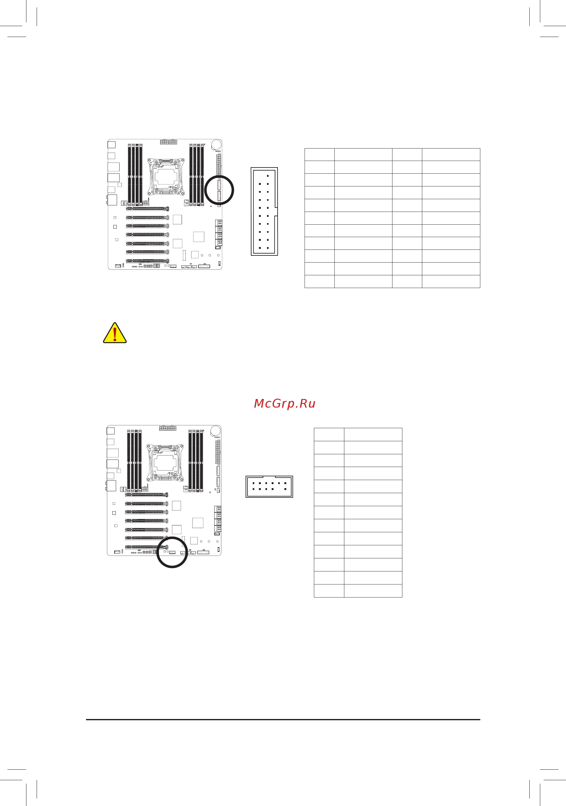 Gigabyte X299-WU8 (rev. 1.0) [35/136] F_usb30_1 f_usb30_2 usb 3 gen 1 headers