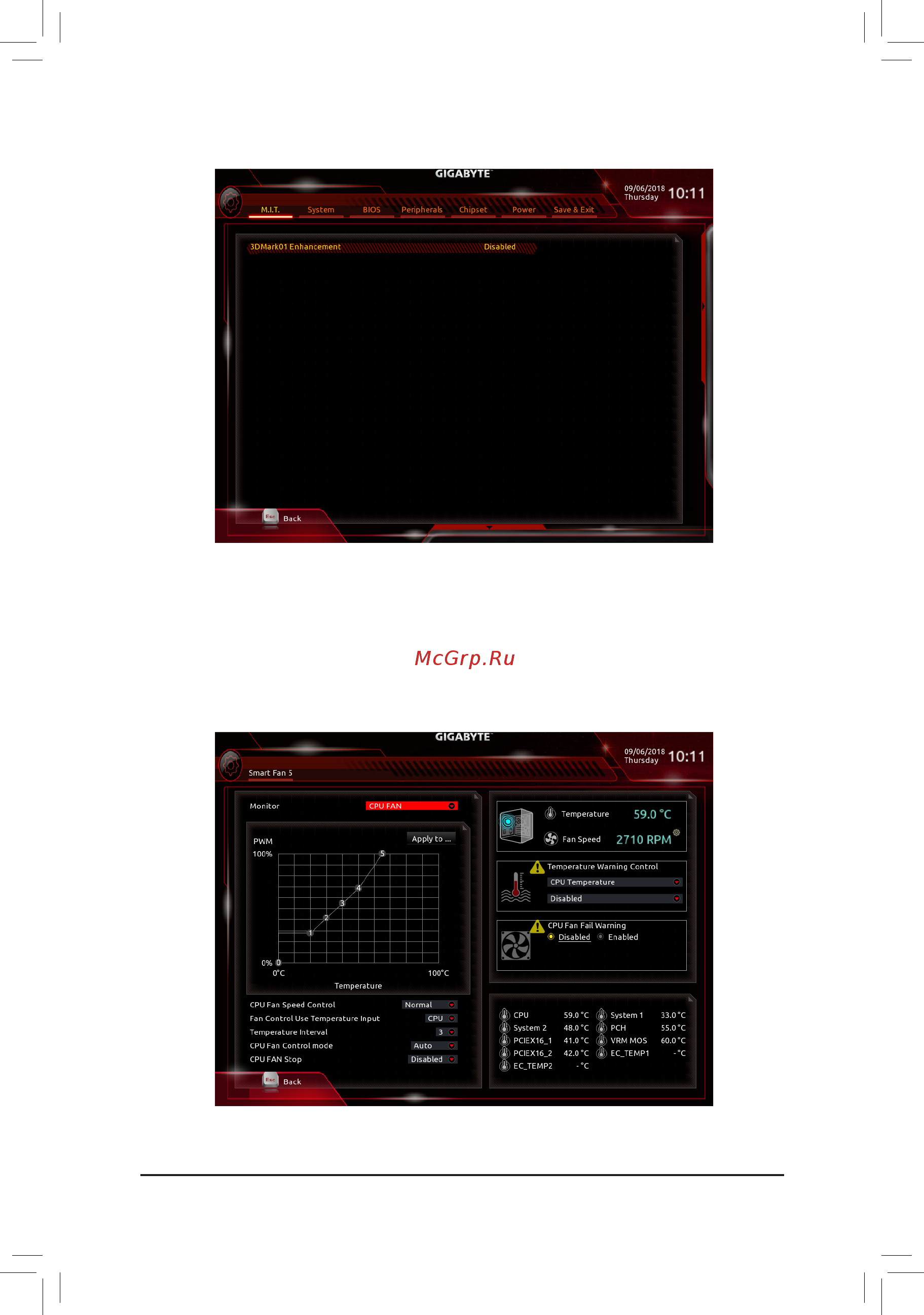 Gigabyte X299-WU8 (rev. 1.0) Инструкция онлайн [53/136] 534567