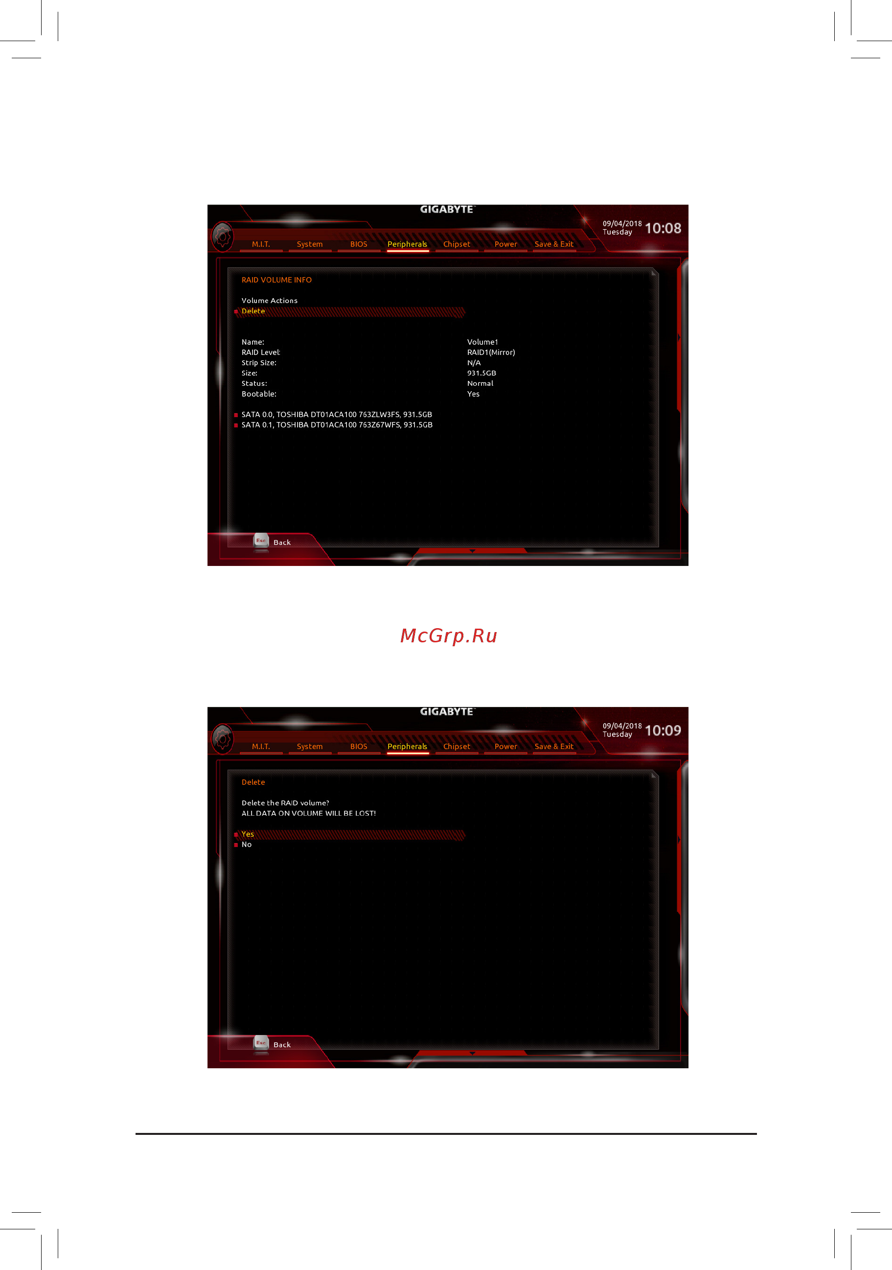 Gigabyte X299-WU8 (rev. 1.0) Инструкция онлайн [70/136] 534567