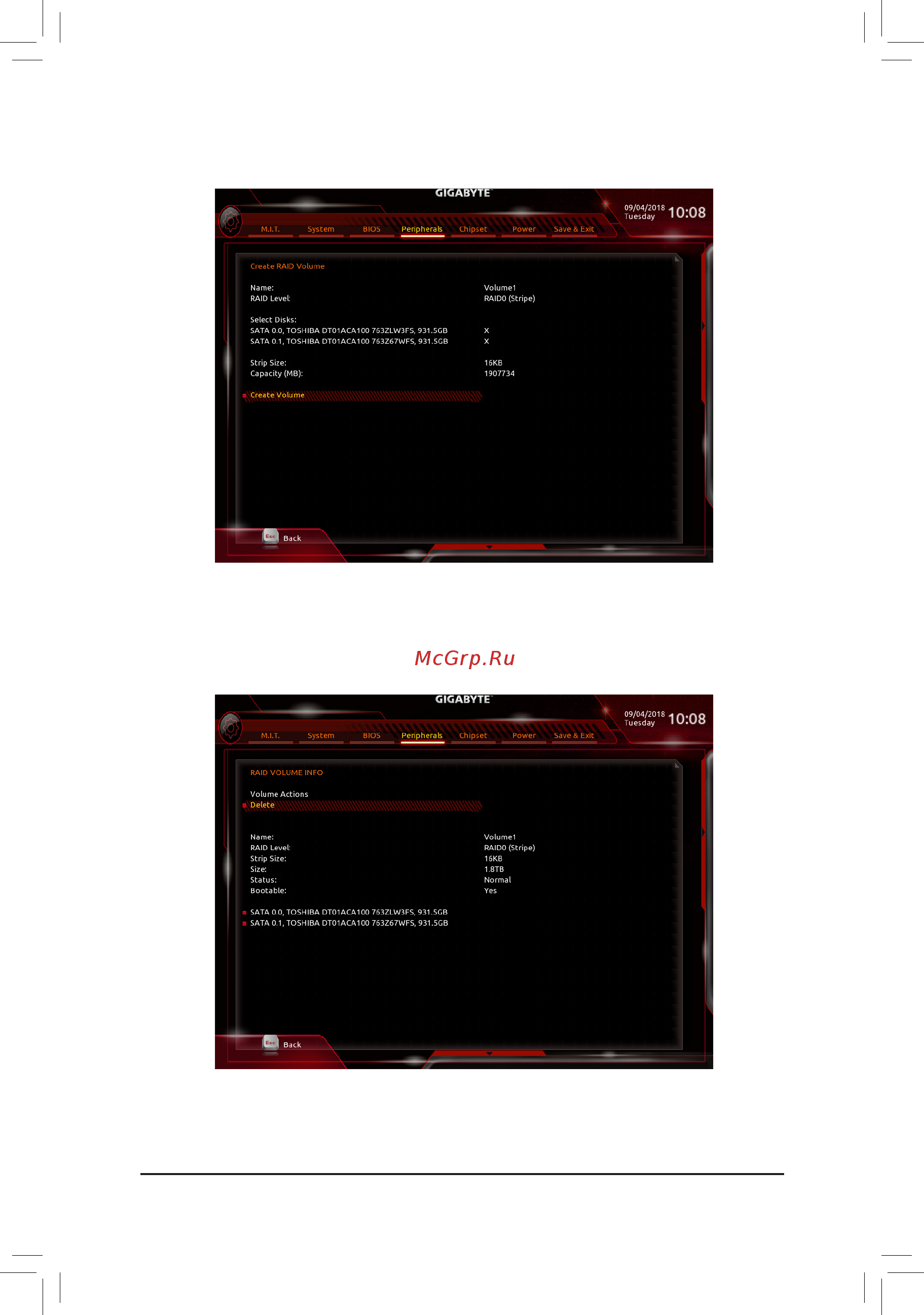 Gigabyte X299-WU8 (rev. 1.0) Инструкция онлайн [73/136] 534567