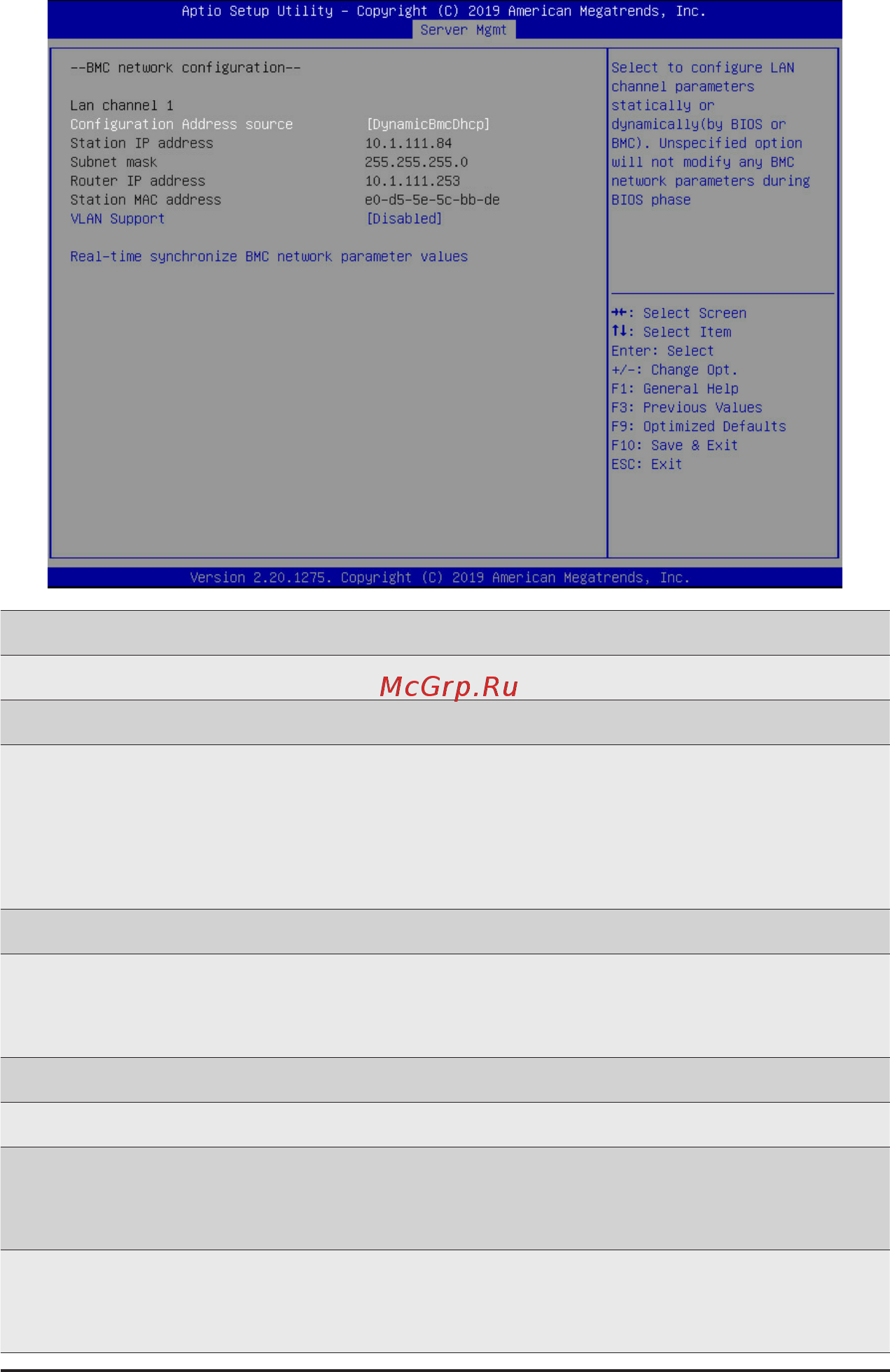 Gigabyte MZ01-CE0 (rev. 2.x) [106/137] 6 3 bmc network configuration