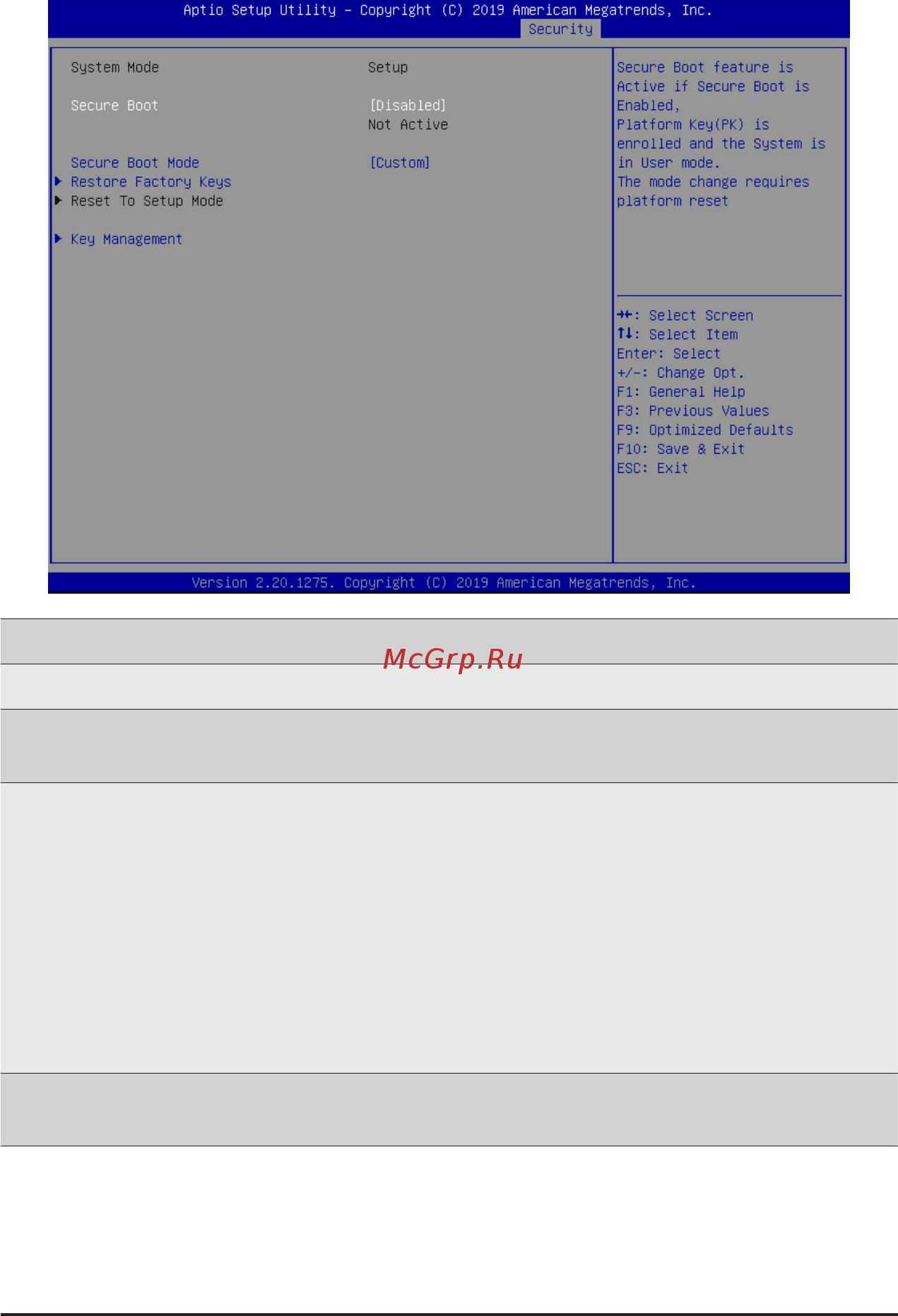 Gigabyte MZ01-CE0 (rev. 2.x) [109/137] 7 1 secure boot